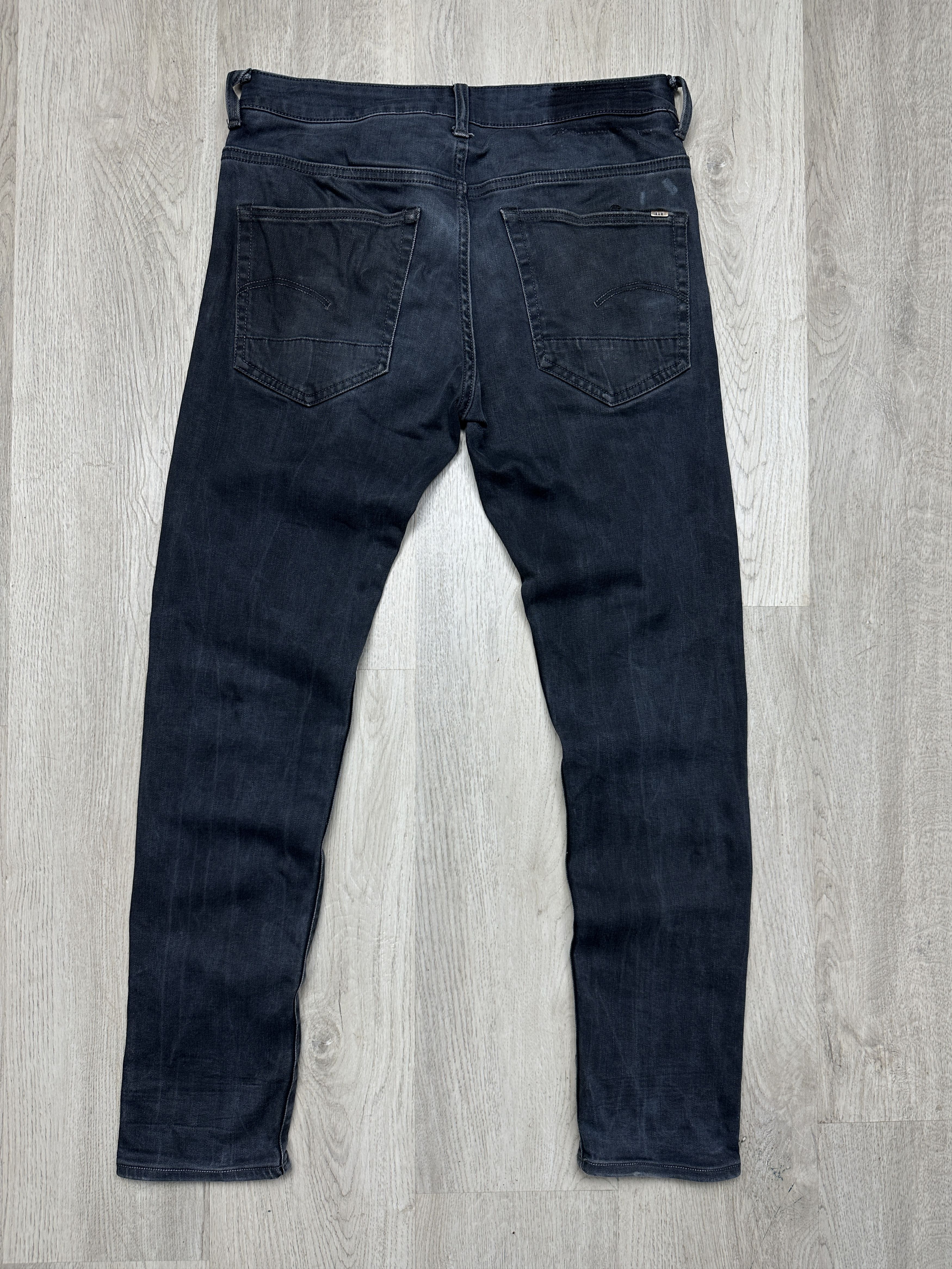 G-Star G Star Raw 3301 Slim Mens Denim Pants Jeans Size US 32 / EU 48 - 8 Thumbnail