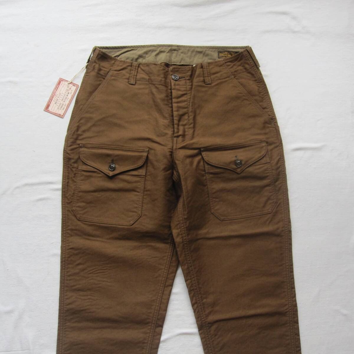 Freewheelers S-8 AVIATORS’ TROUSERS 36 SEPIA BROWN Size US 36 / EU 52 - 7 Thumbnail