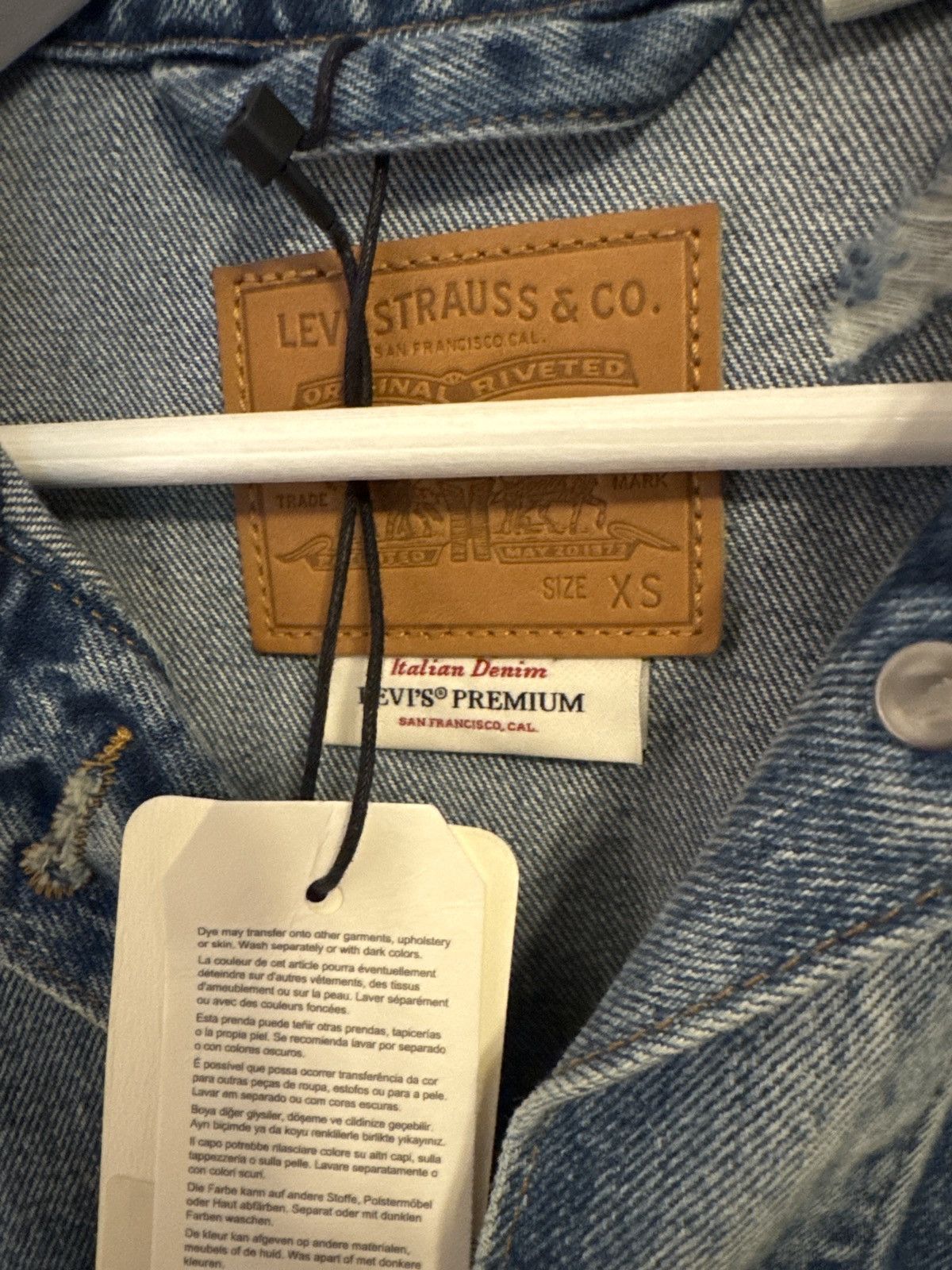Levi's Levi Strauss Premium Italian denim Size XS / US 0-2 / IT 36-38 - 2 Thumbnail