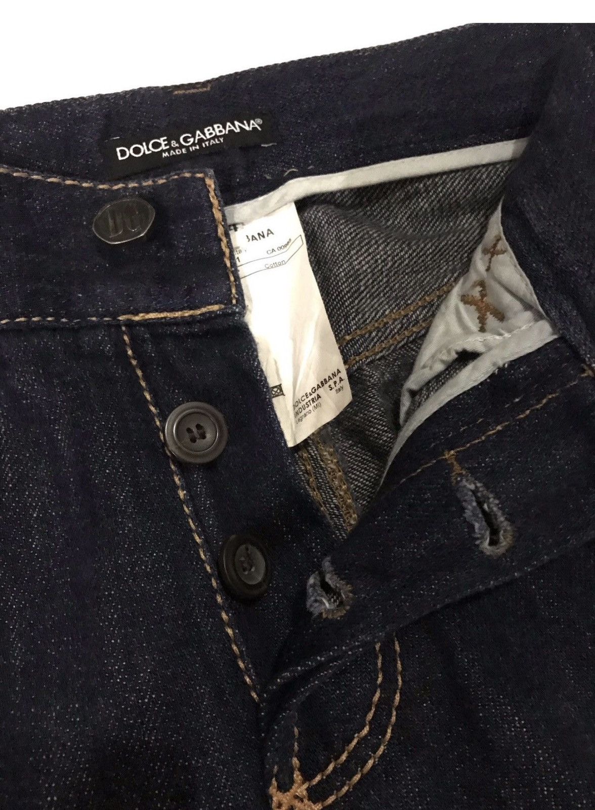 Dolce & Gabbana Dolce & Gabanna D&G 17 Loose Denim Jeans Made in Italy Size US 31 - 7 Thumbnail