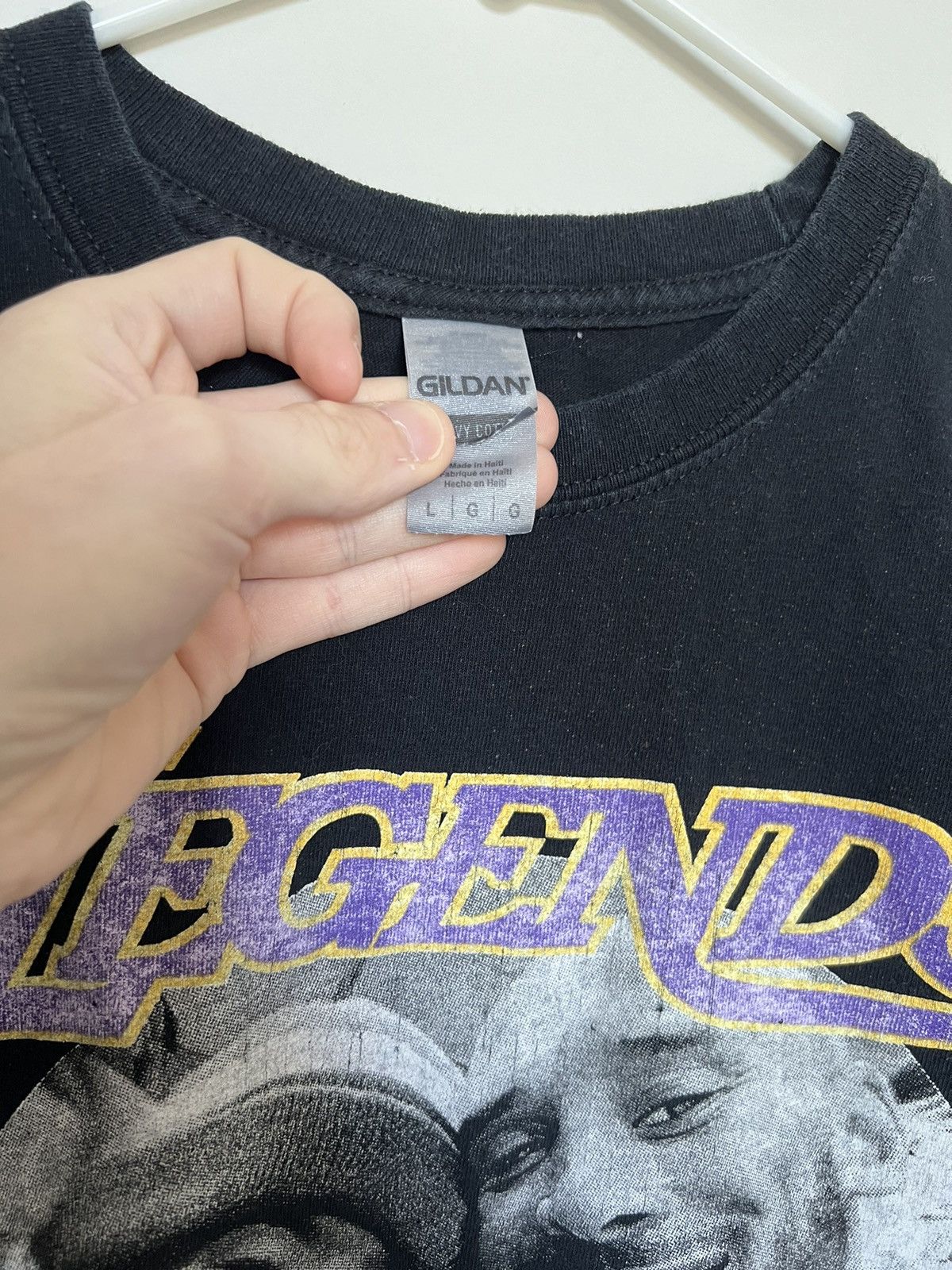 Nike × Vintage Vintage Kobe Bryant Memorial Tee Size US L / EU 52-54 / 3 - 4 Thumbnail