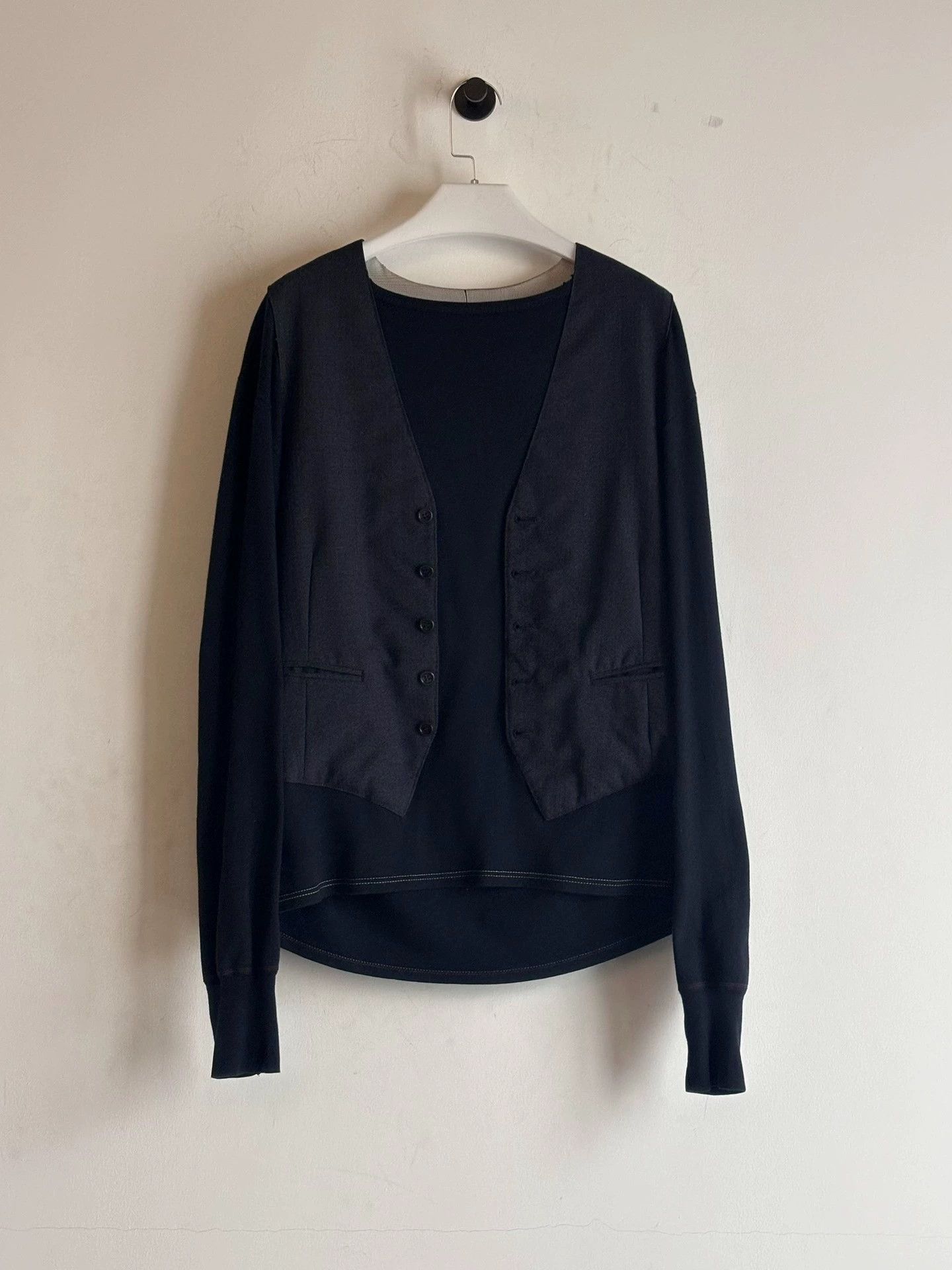 Maison Margiela MMM Line0 0 10 Artisanal Recycled Vest-Hoodie AW2004 2 Size M / US 6-8 / IT 42-44 - 4 Thumbnail