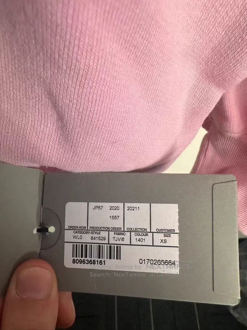 Balenciaga Balenciaga Multi-language Pink Hoodie Size US XS / EU 42 / 0 - 3 Thumbnail