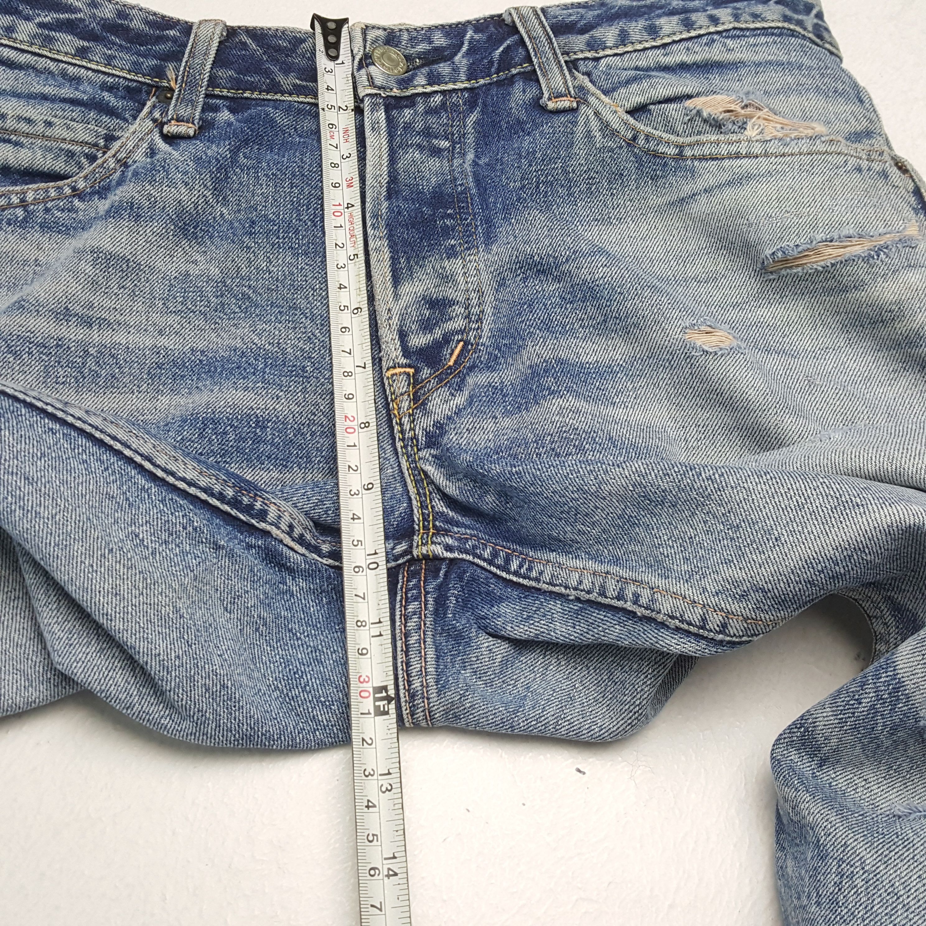 Japanese Brand × Vintage Vintage MRAMCHM Japanese Brand Distressed Jeans Size US 32 / EU 48 - 8 Thumbnail