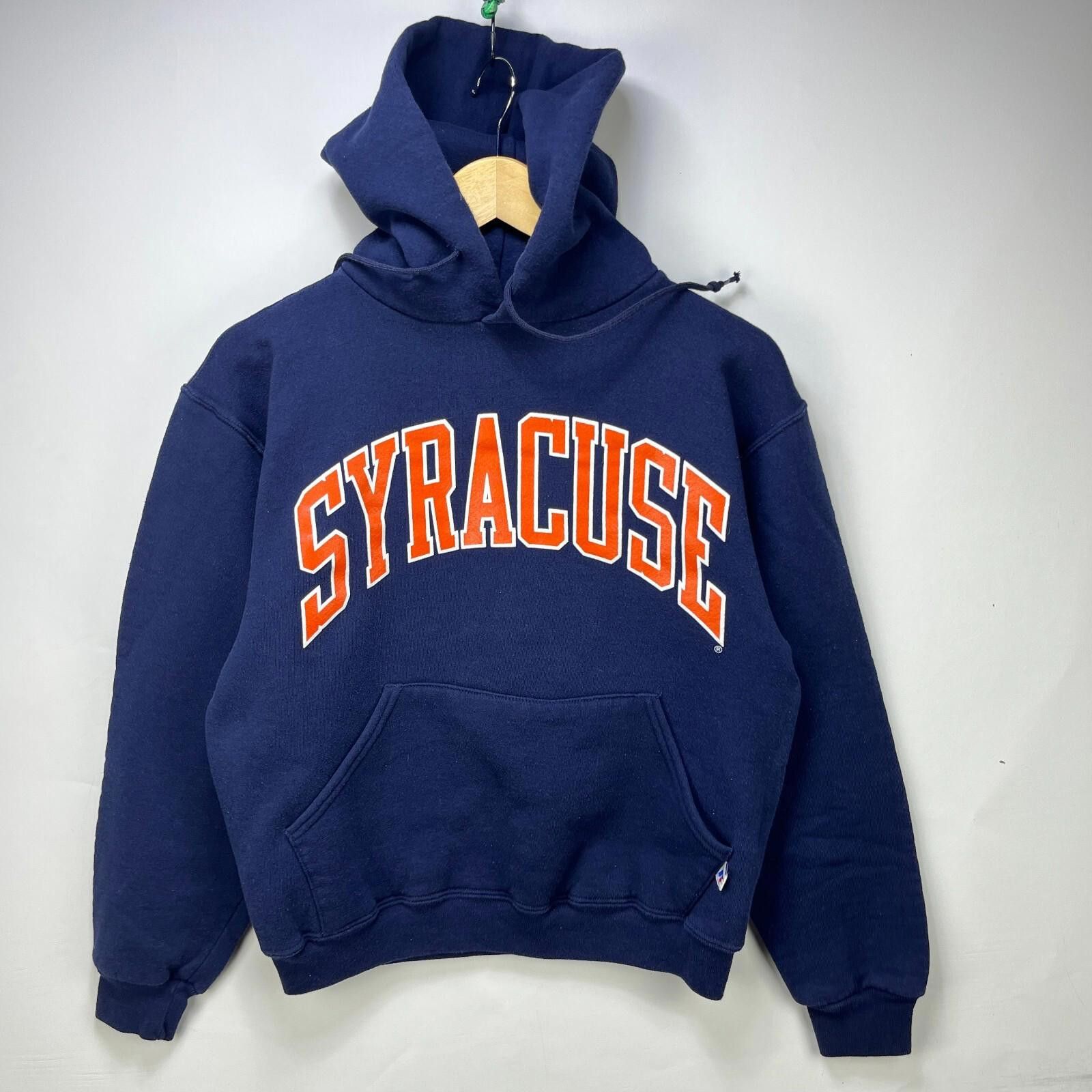 Russell Athletic Vintage 90s Russell Syracuse Orange University Hoodie Small Size ONE SIZE - 1 Thumbnail