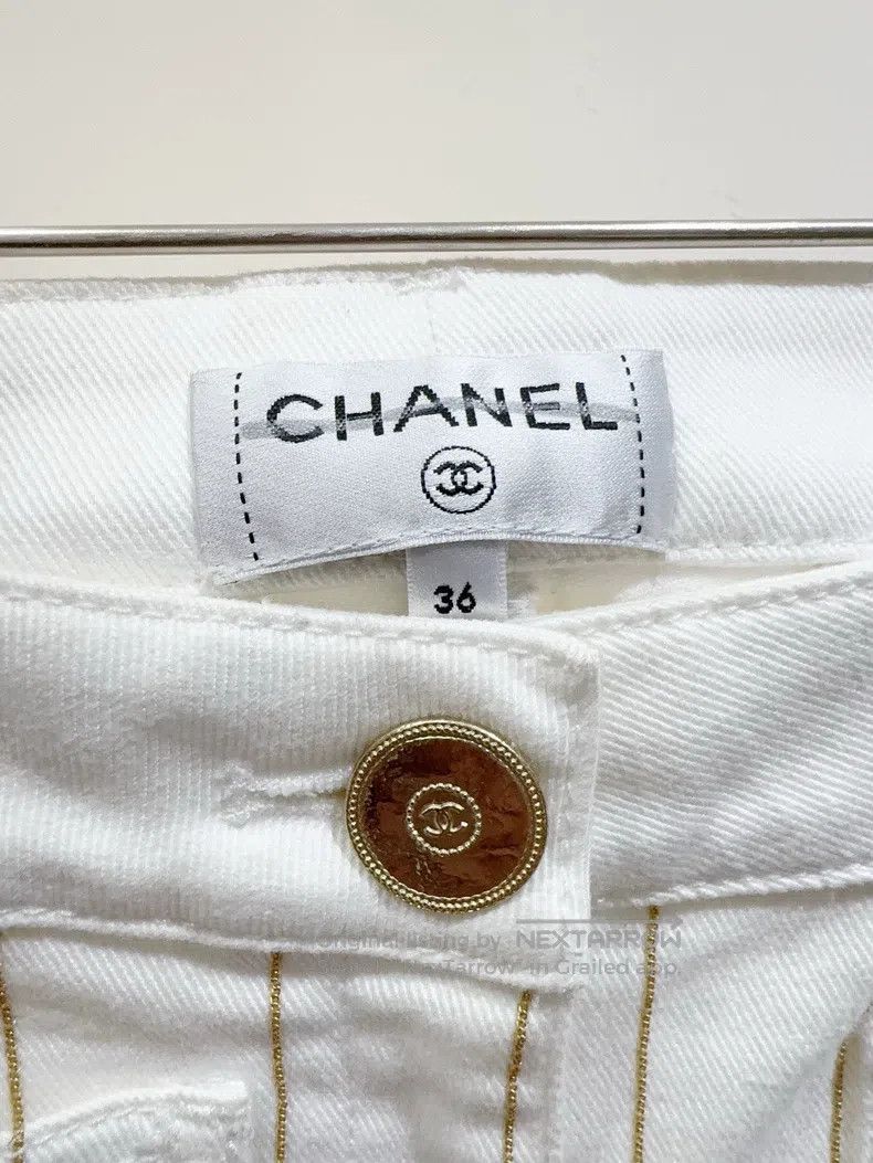 Chanel Chanel Jeans Size 24" / US 00 / IT 34 - 3 Thumbnail