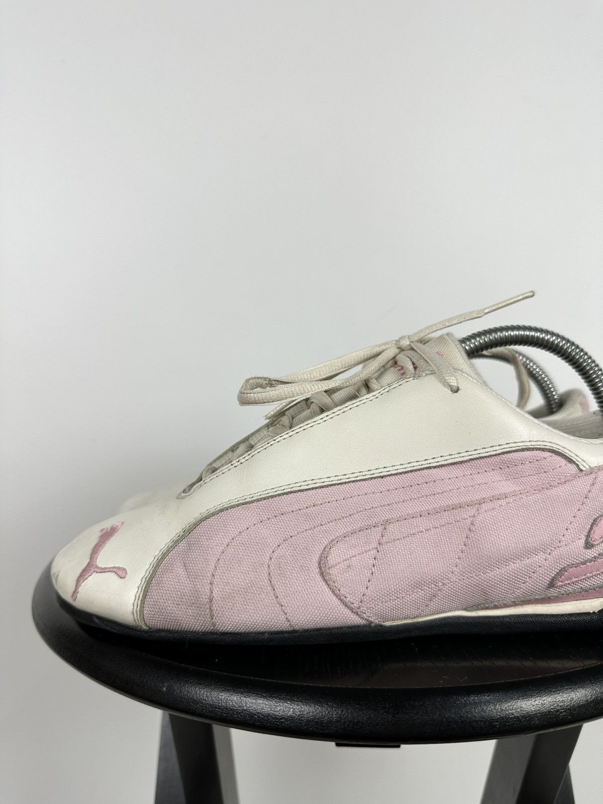 Puma Vintage Puma Speedcat Leather Y2K Pink/White Sneakers Size US 11 / IT 41 - 13 Thumbnail