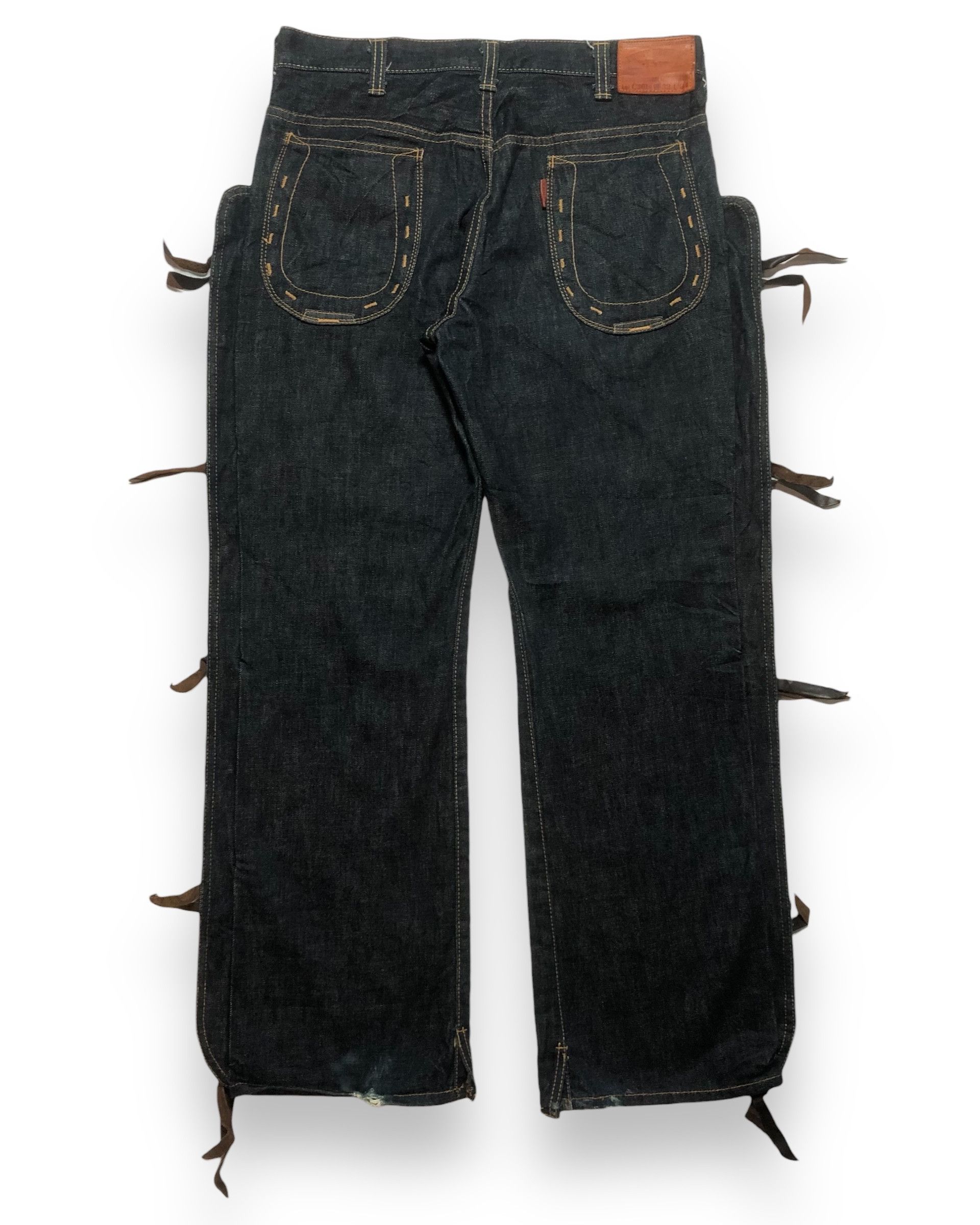 Japanese Brand FUNNY WESTERN Lot. C301s Heavyweight Cowboy Jeans Size US 32 / EU 48 - 2 Thumbnail