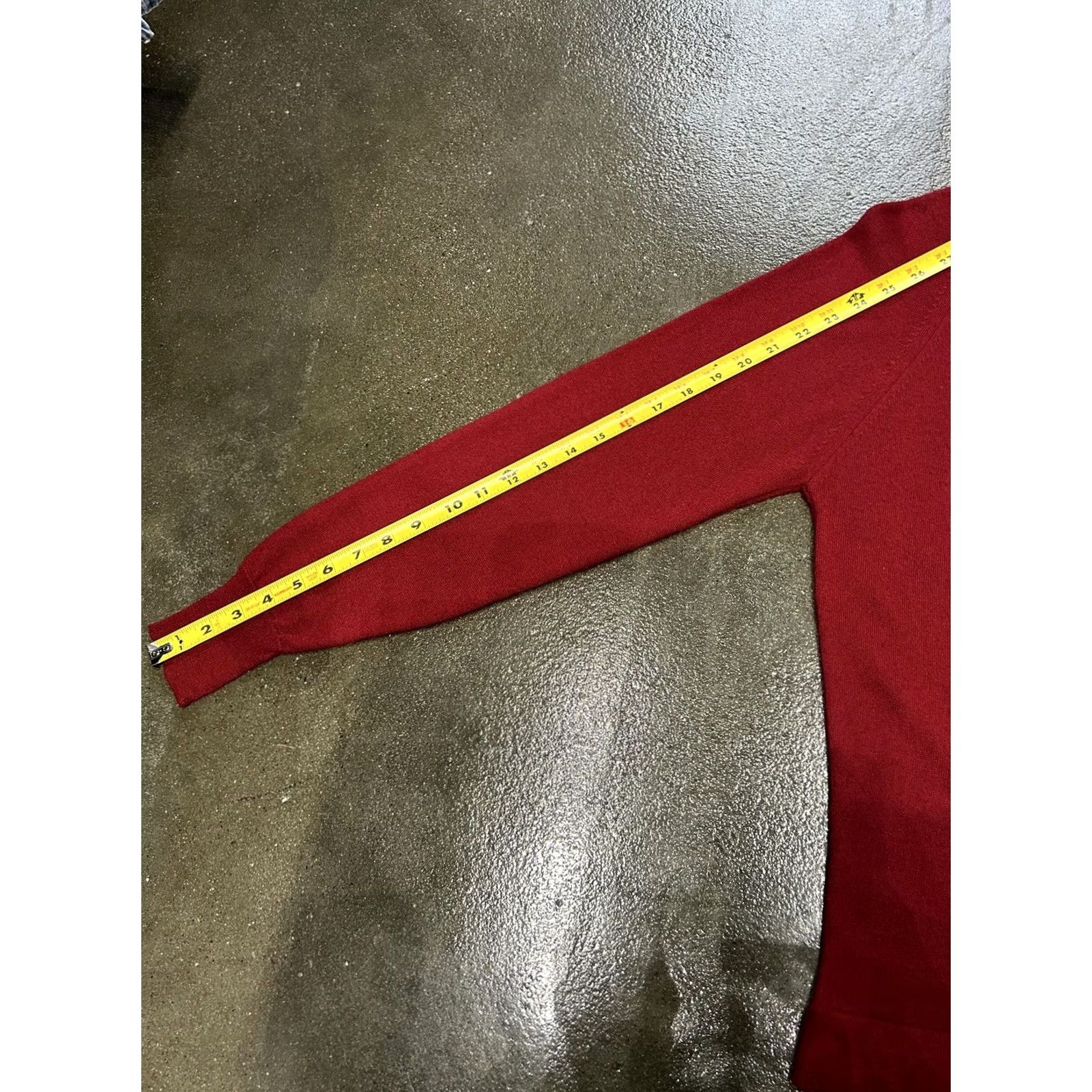 Vintage VINTAGE Puritan Sweater Mens Small Red Mock Neck Tight Knit Pullover Knit USA Size US S / EU 44-46 / 1 - 6 Thumbnail