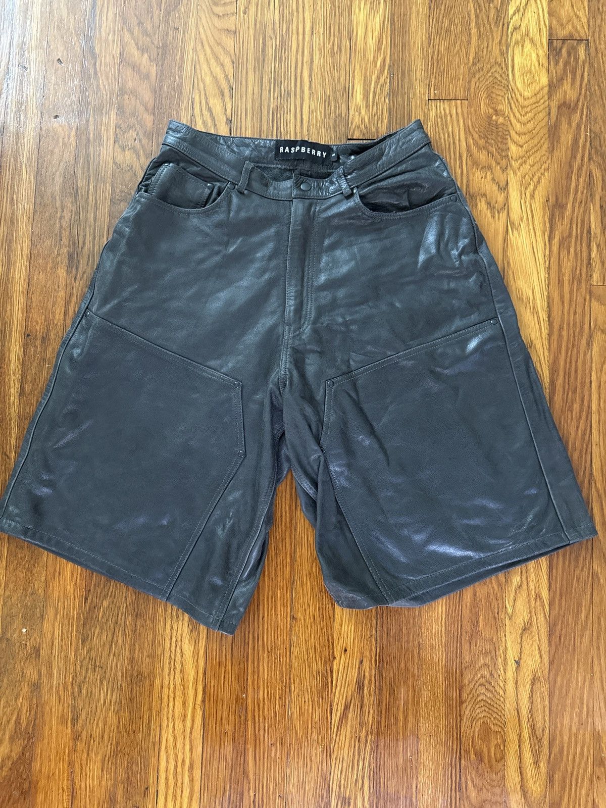 The GV Gallery Leather Double Knee Carpenter Shorts