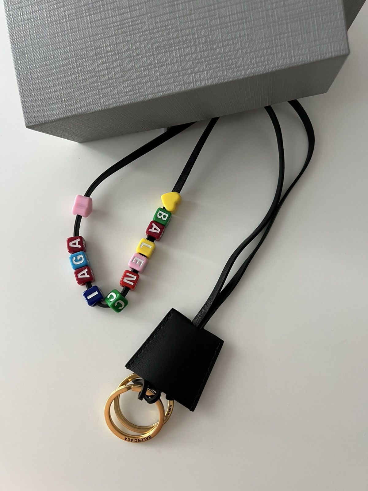 Balenciaga 💥$750 VALUE💥 Rodeo Key Chain Key Charm Size ONE SIZE - 4 Thumbnail