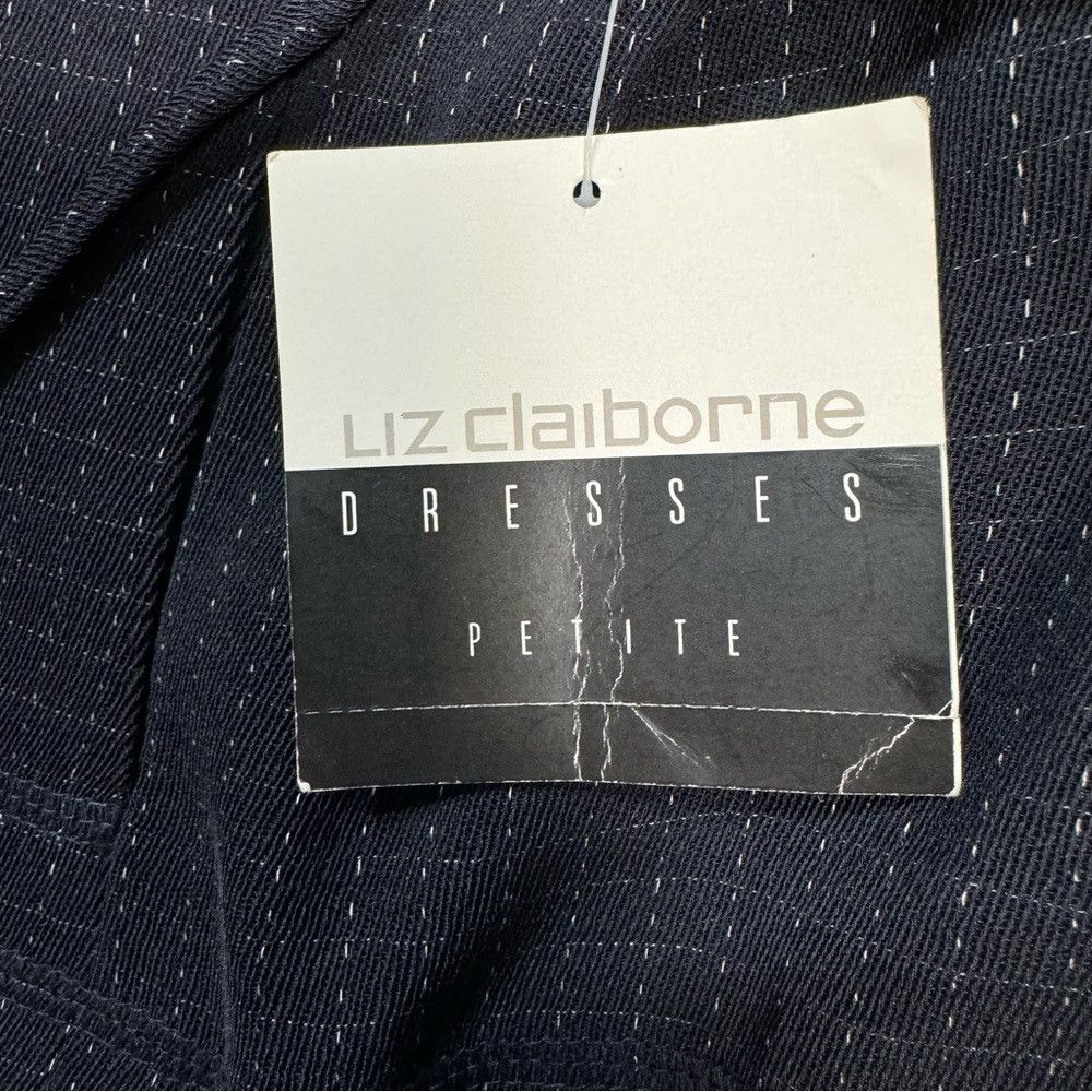 Other NWT New $168 Liz Claiborne Crepe Long Sleeve Navy Jacket Si Size XL / US 12-14 / IT 48-50 - 7 Thumbnail