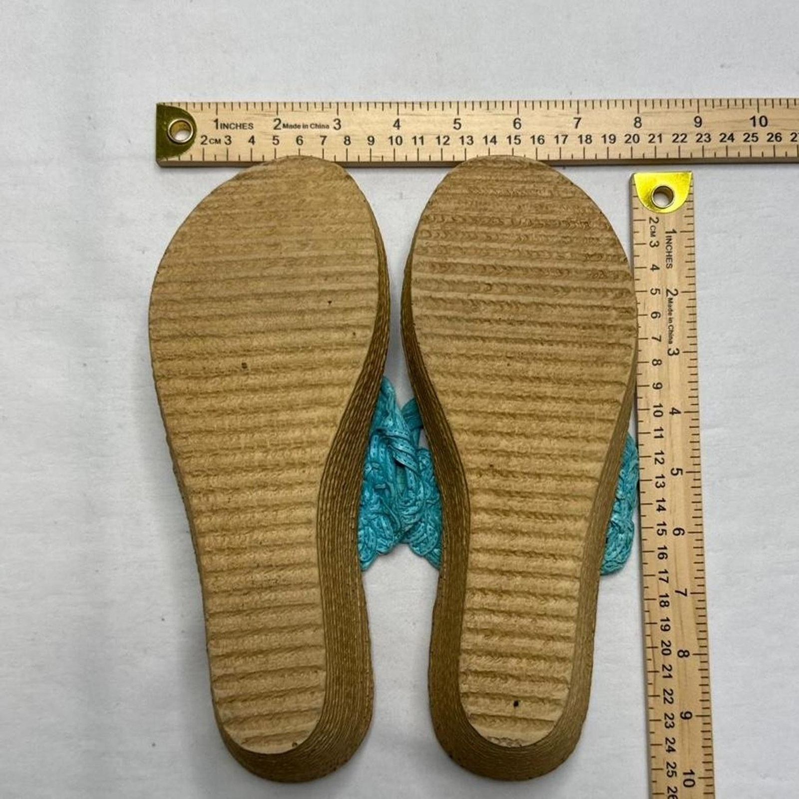 Other Reba Tropical Y2K Boho Summer 3” Wedge Sandals Size 8 1/2 Size US 8.5 / IT 38.5 - 4 Thumbnail