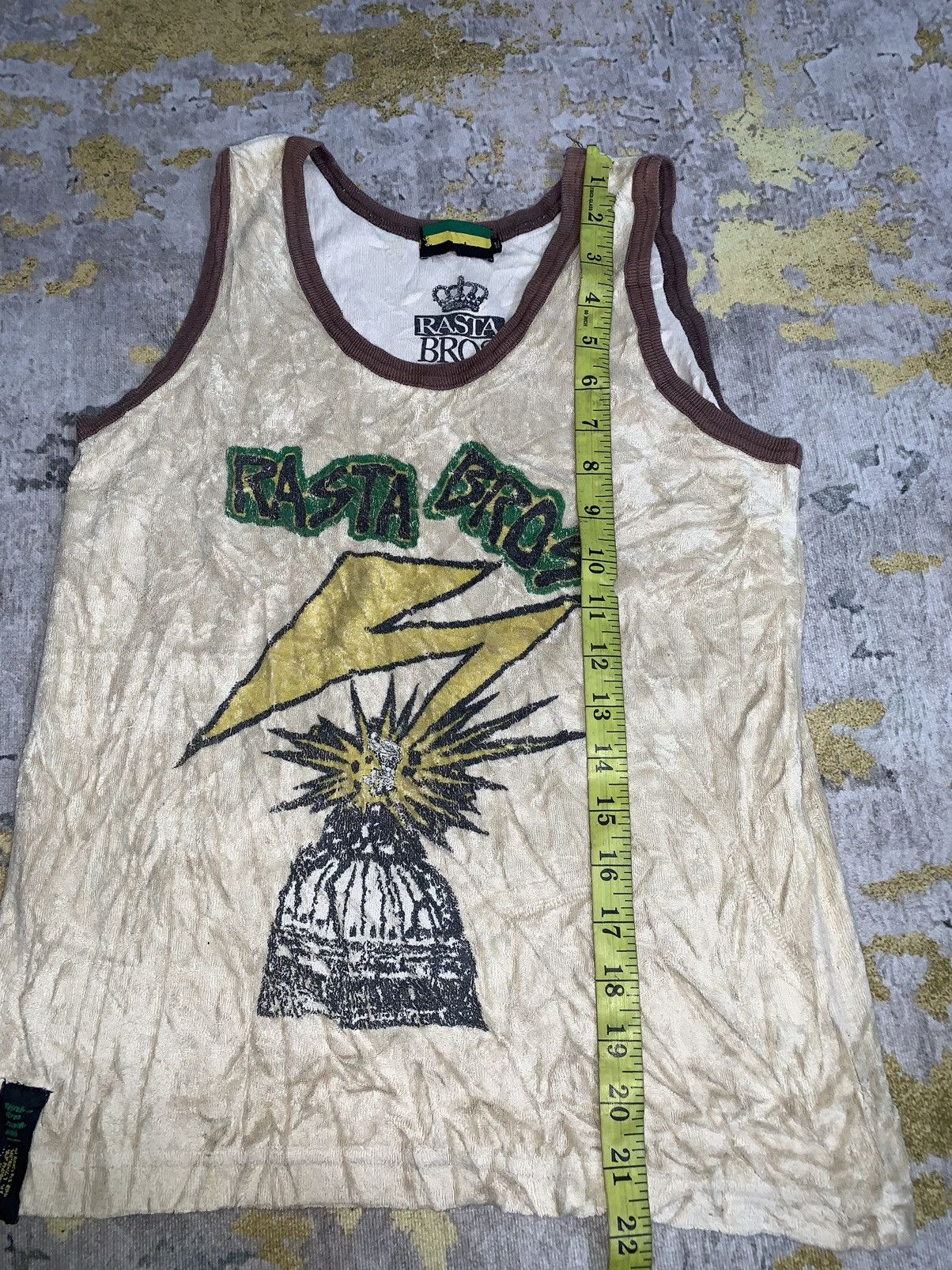 Bob Marley Tank top Rasta fleece Size XS / US 0-2 / IT 36-38 - 7 Thumbnail