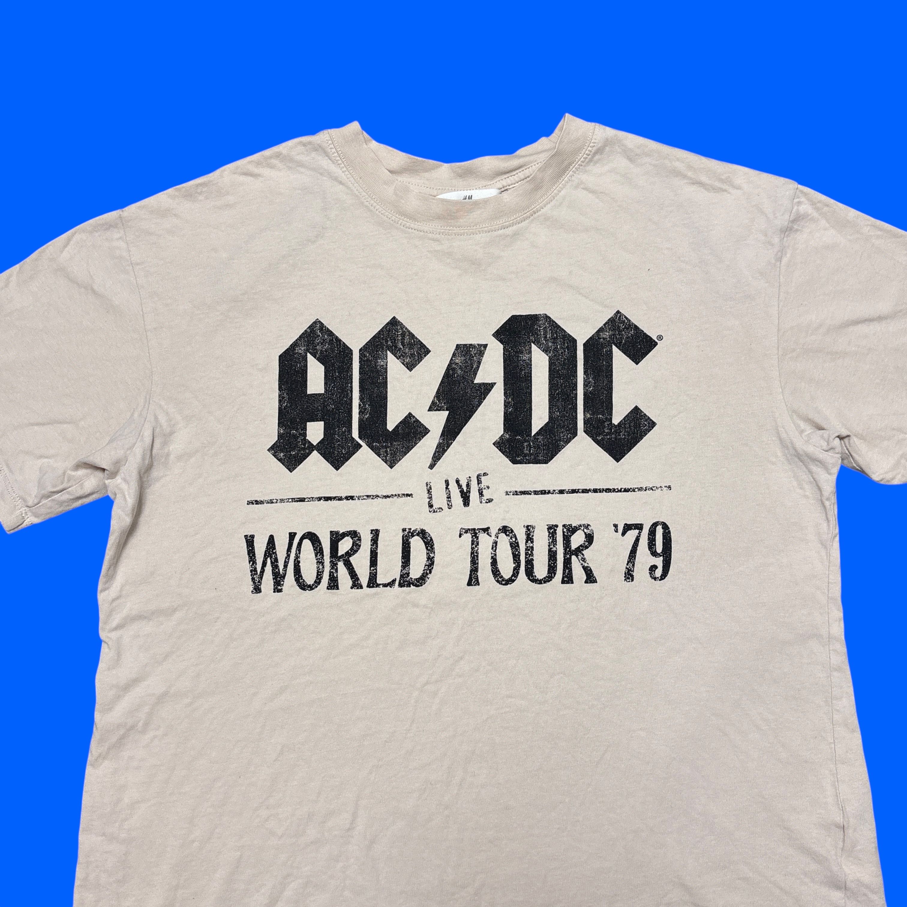 AC/DC × Band Tees × Vintage Acdc Shirt Vintage Band Tees Size US M / EU 48-50 / 2 - 2 Thumbnail