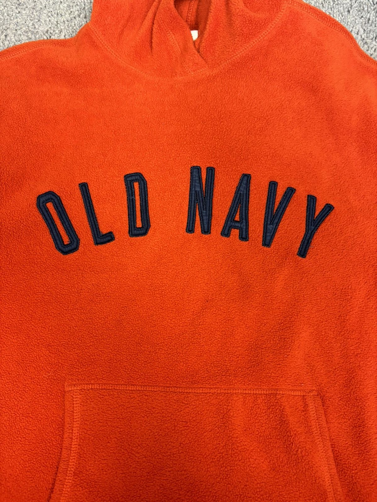 Old Navy Y2k orange old navy fleece hoodie Size US M / EU 48-50 / 2 - 5 Thumbnail