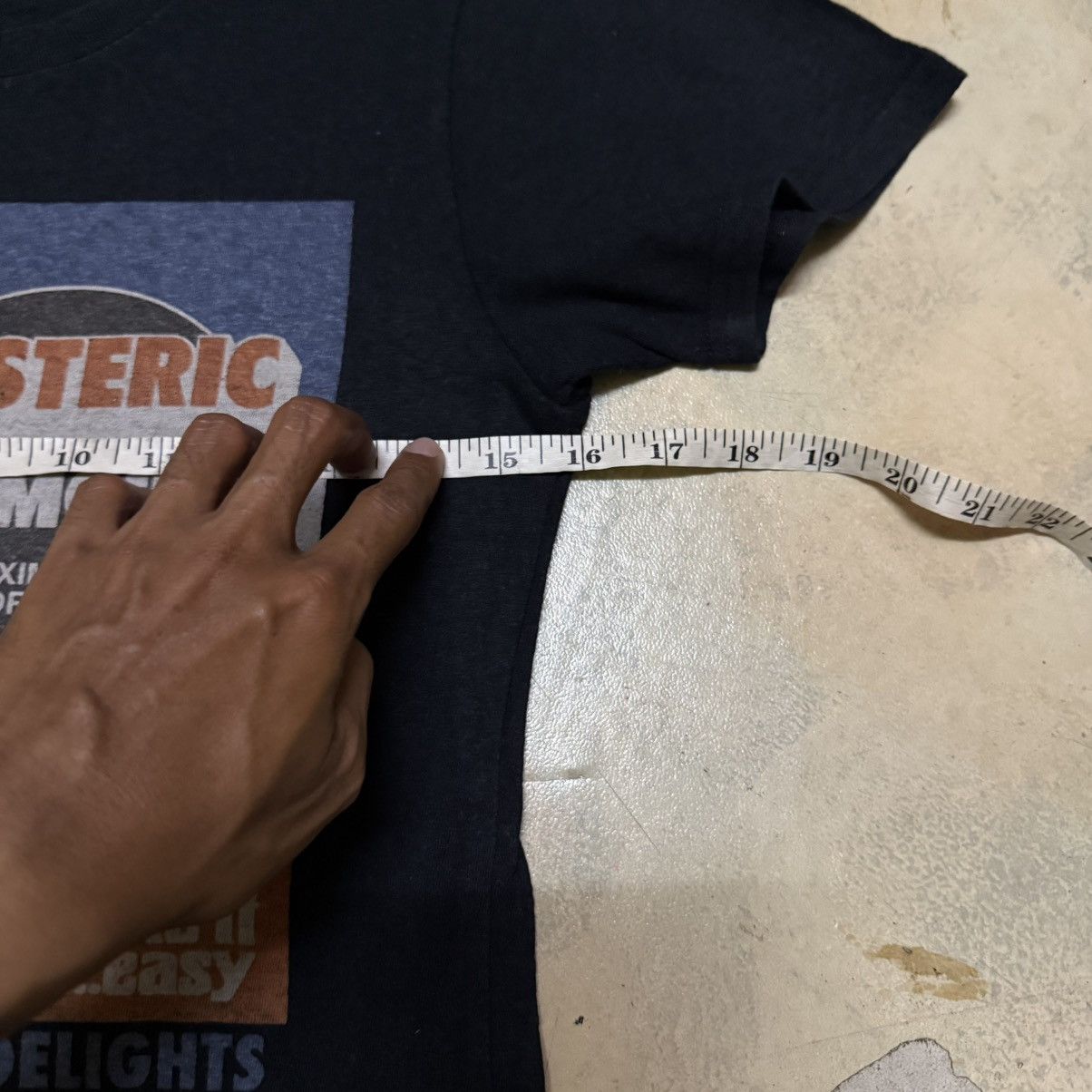 Hysteric Glamour Hysteric Glamour Big Logo T Shirt Size US S / EU 44-46 / 1 - 7 Thumbnail