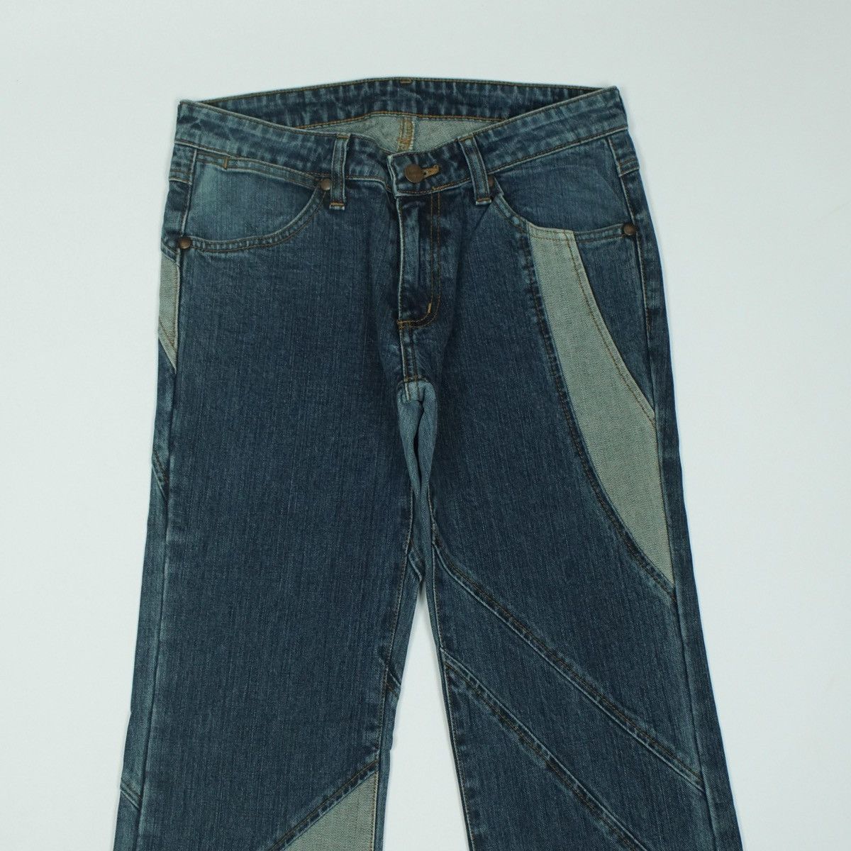 Wrangler *NoTariff Wrangler Cut & Sew Flare Pants Size 28" / US 6 / IT 42 - 2 Thumbnail