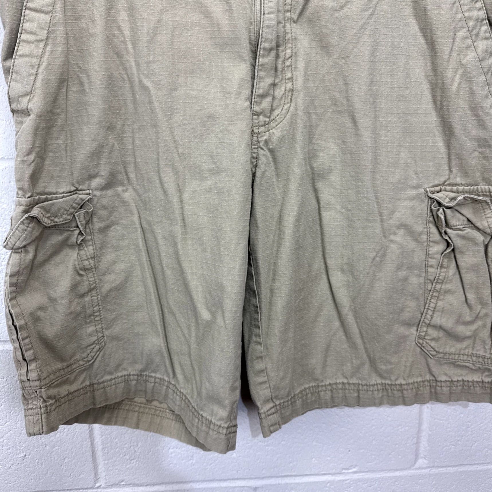 Vintage VINTAGE Wearfirst Mens Cargo Shorts Sz 34 Lightweight Microfiber Casual Outdoor Hiking Utility Beige Men Size US 34 / EU 50 - 6 Thumbnail