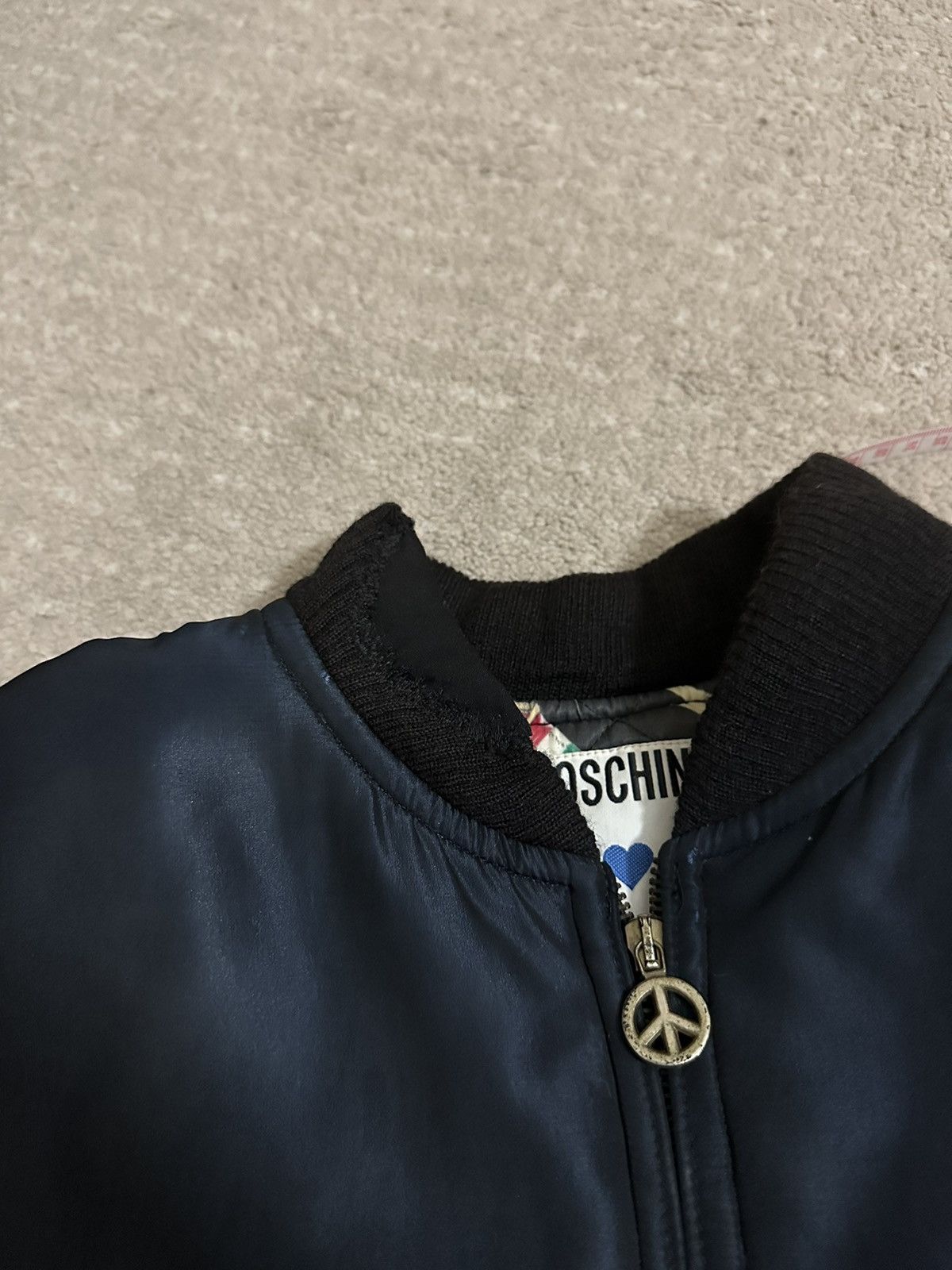 Jeremy Scott 1990s Moschino Leather Jacket Size US M / EU 48-50 / 2 - 13 Thumbnail