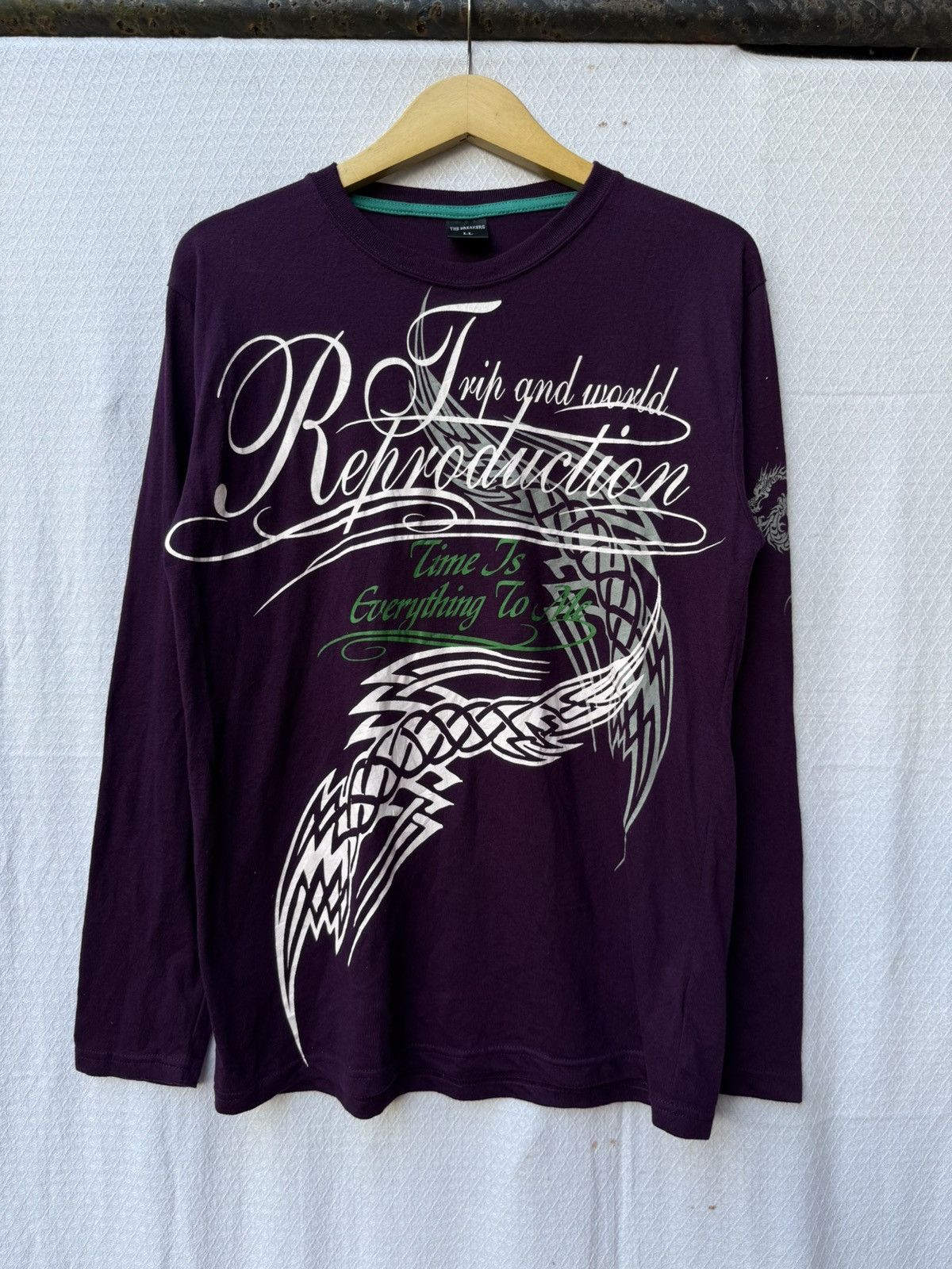 Hysteric Glamour The Breakers Japanese Gothic Style Poem Longsleeve Size US L / EU 52-54 / 3 - 1 Thumbnail