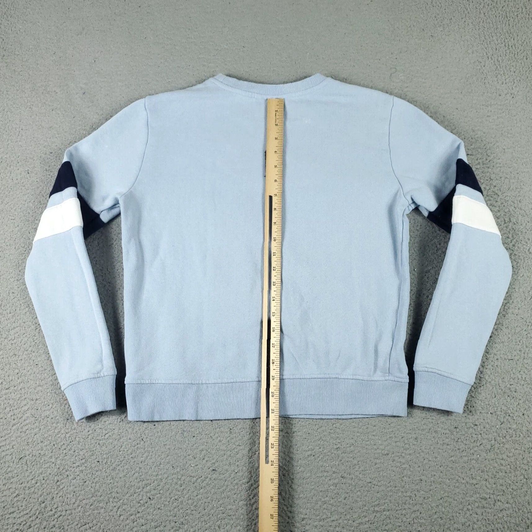 Fila FILA Women's Sweater Pullover Casual Knit Crew Neck Cotton Blend Blue M Fall Winter Modern Womens Size M / US 6-8 / IT 42-44 - 7 Thumbnail