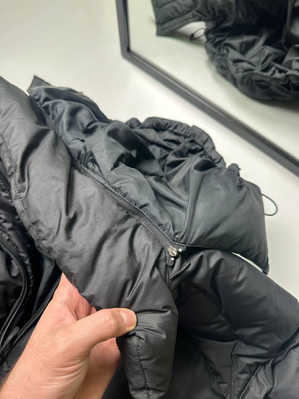Nike 90s Vintage Nike Down Puffer Jacket Black NEW CONDITION 🔥 Size US L / EU 52-54 / 3 - 9 Thumbnail