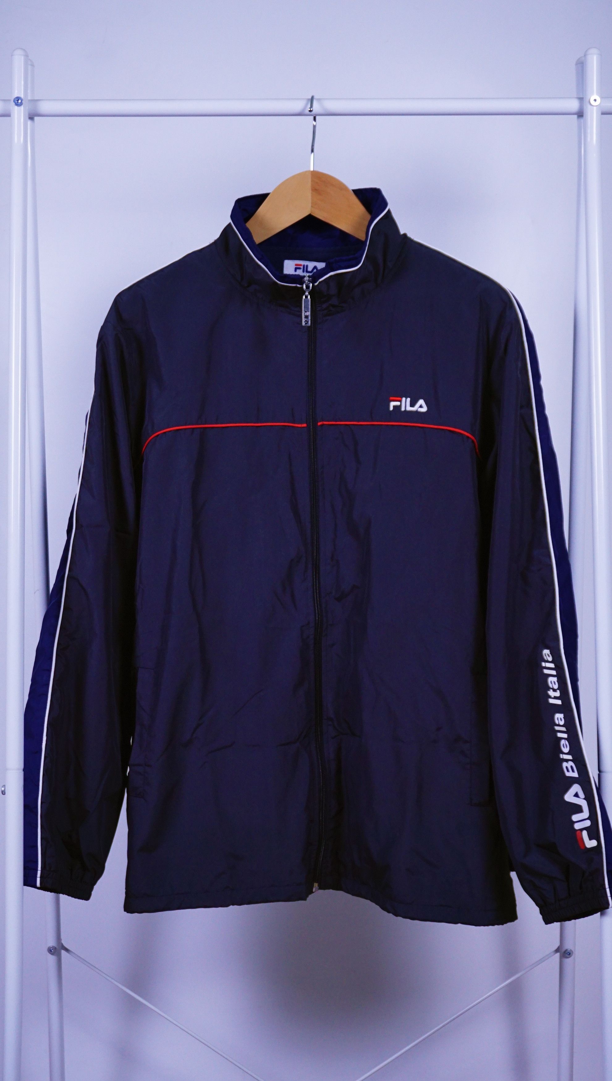 Fila FILA Shell Rain Jacket Size US L / EU 52-54 / 3 - 1 Thumbnail