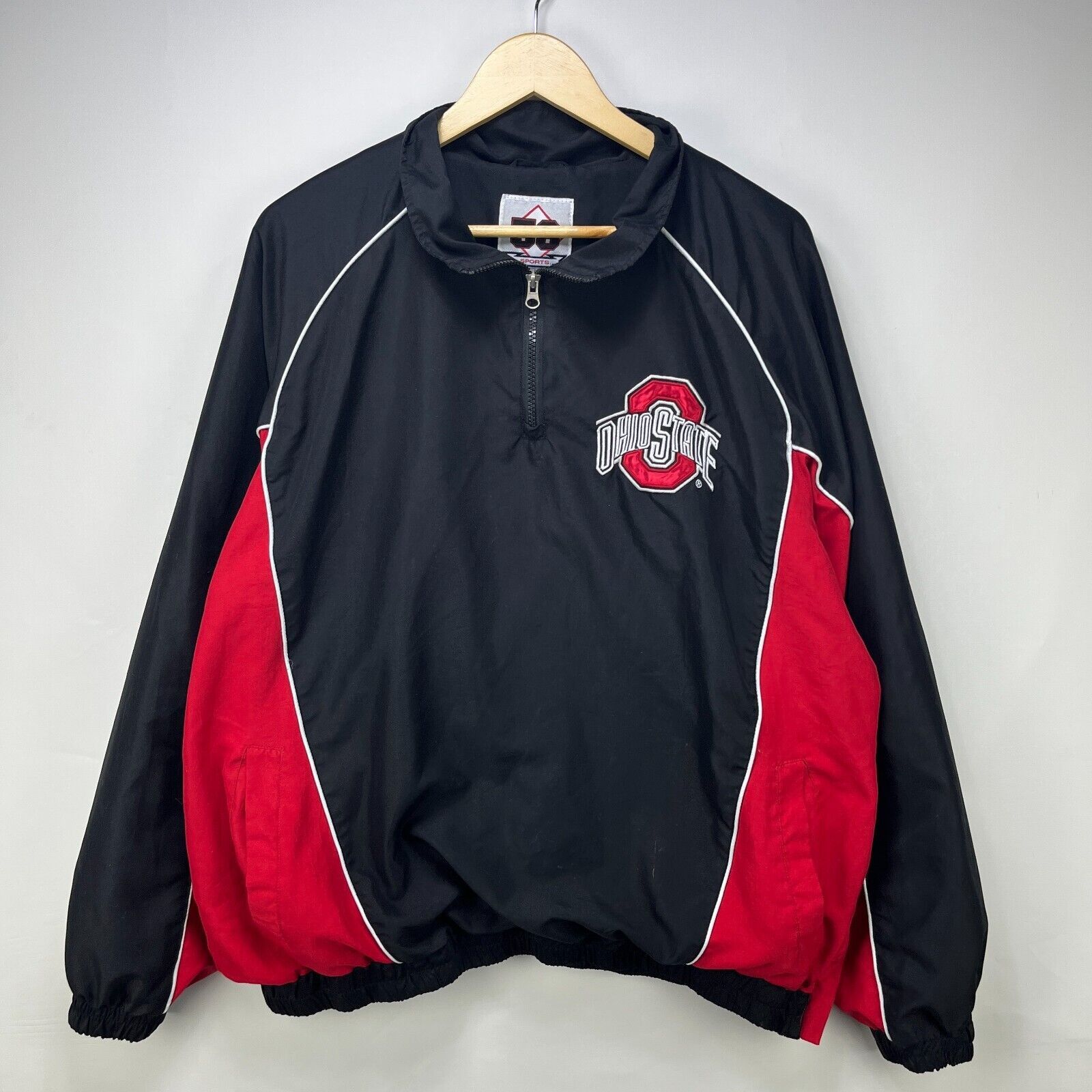 Vintage Vintage Ohio State Buckeyes University Pullover Jacket XL Size US XL / EU 56 / 4 - 1 Thumbnail