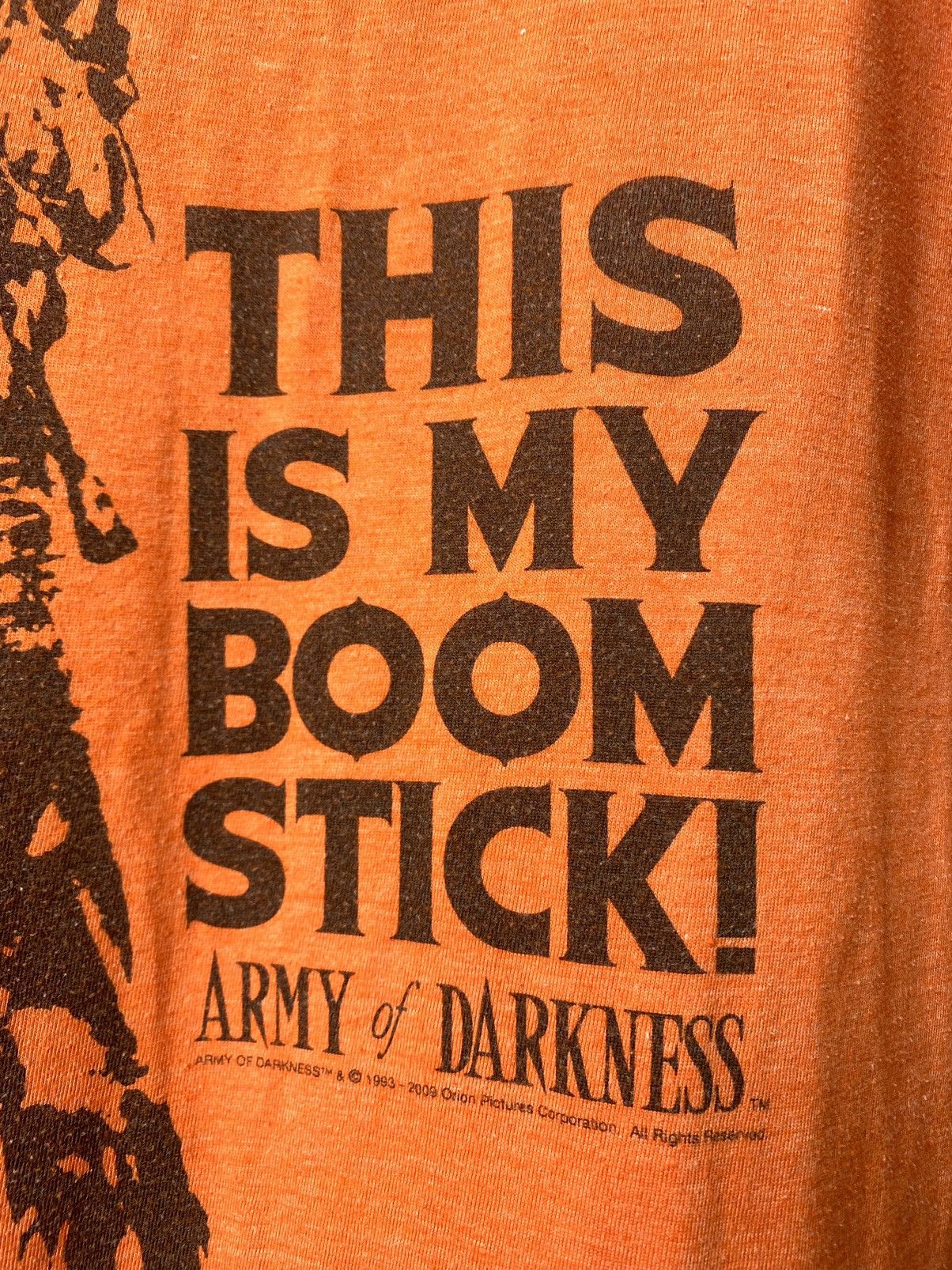 Vintage Vintage 2009 Army Of Darkness Horror Movie T Shirt Size US M / EU 48-50 / 2 - 3 Thumbnail