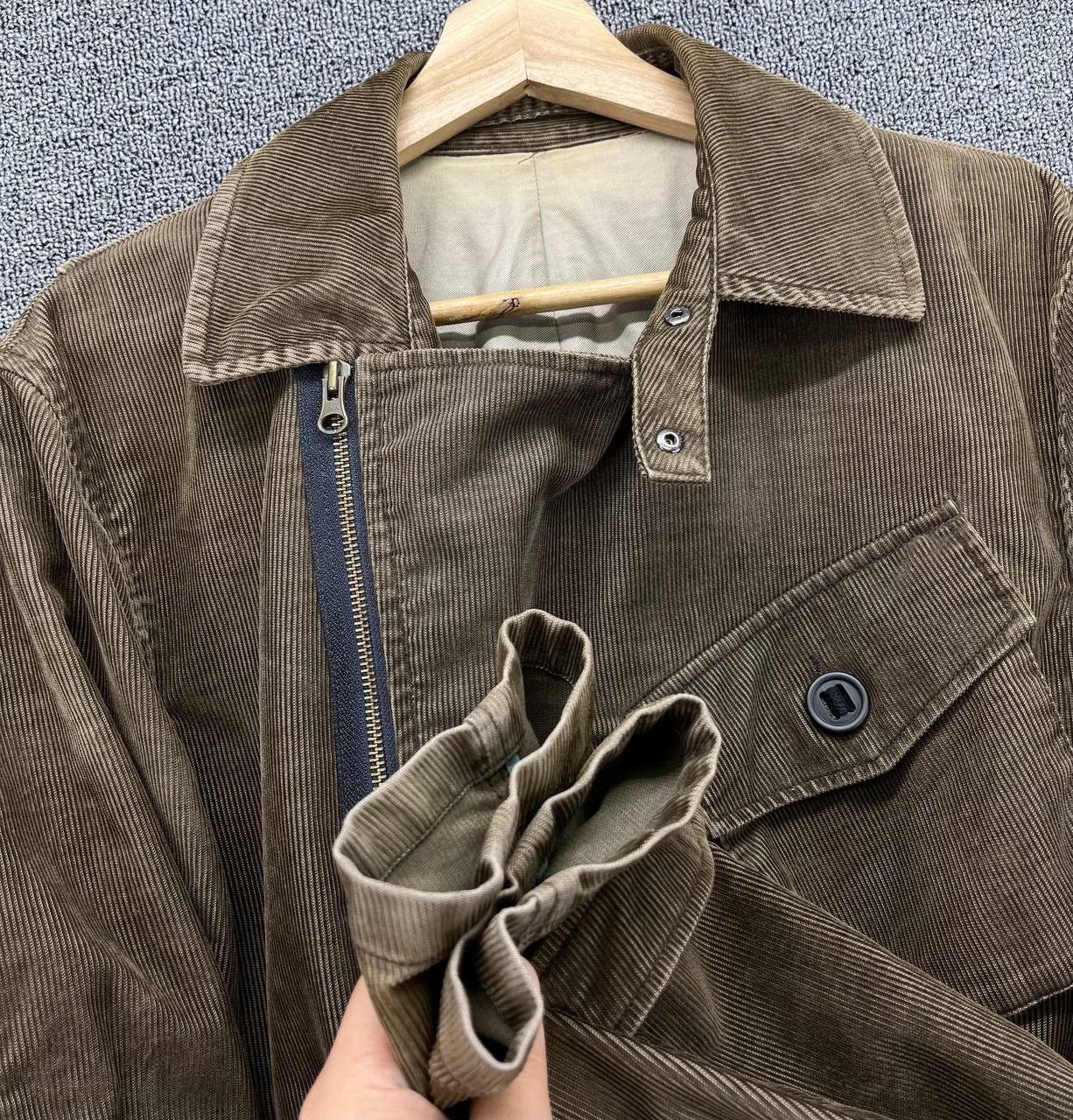 PPFM Vintage PPFM Corduroy Bondage Punk Style Jacket Size US L / EU 52-54 / 3 - 10 Thumbnail