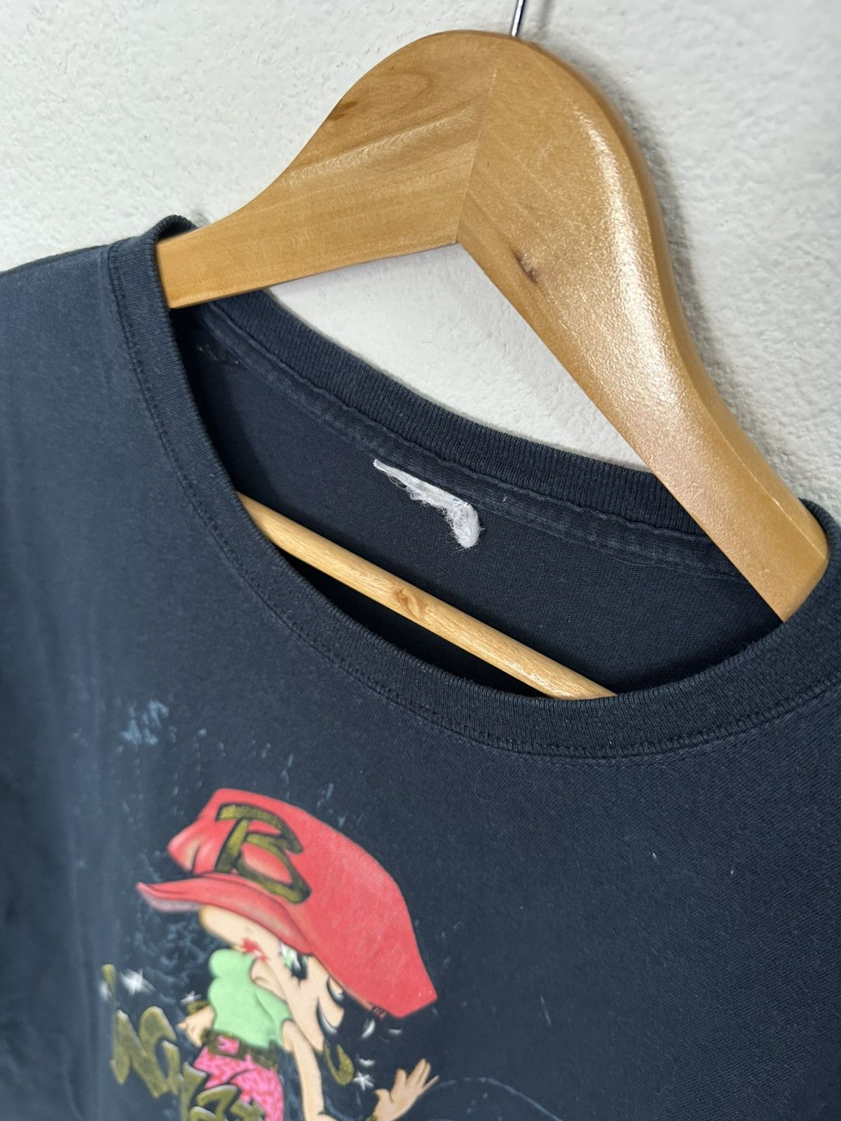Vintage Betty Boop Hip Hop Whatever T-Shirt Size XL / US 12-14 / IT 48-50 - 3 Thumbnail