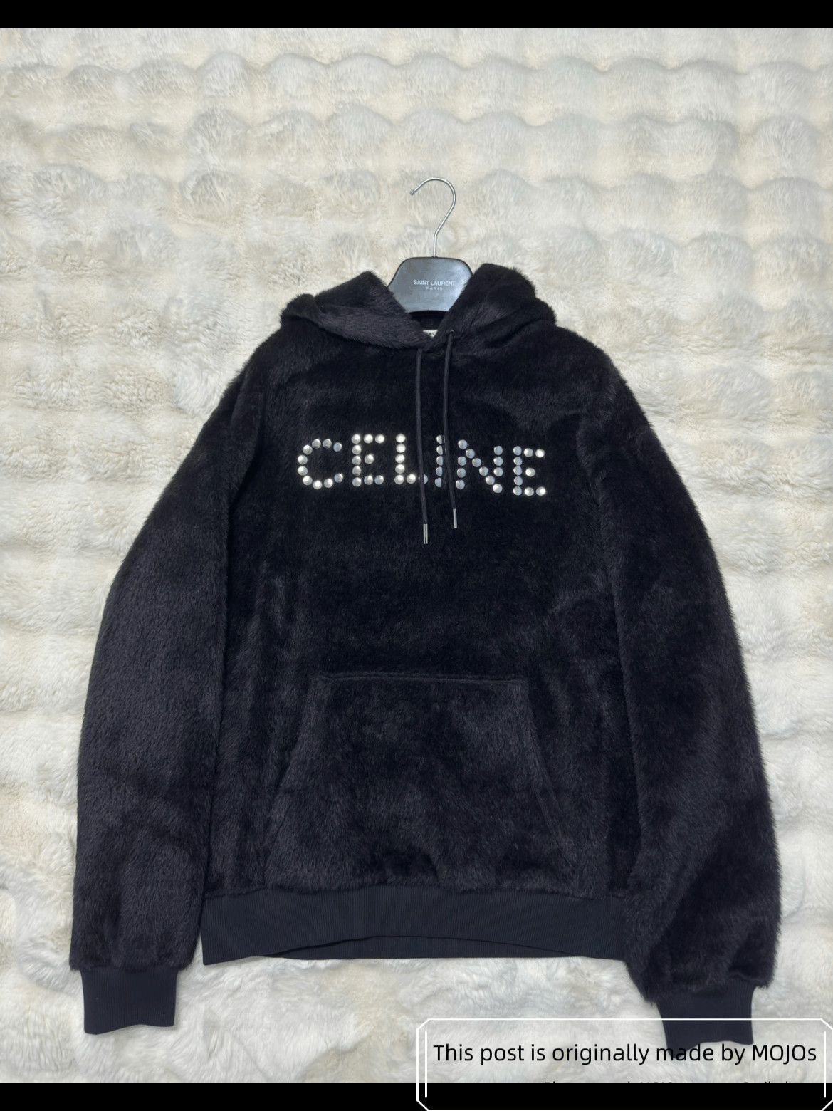 Celine Celine Rivet Logo Fur Hoodie Size US S / EU 44-46 / 1 - 2 Thumbnail