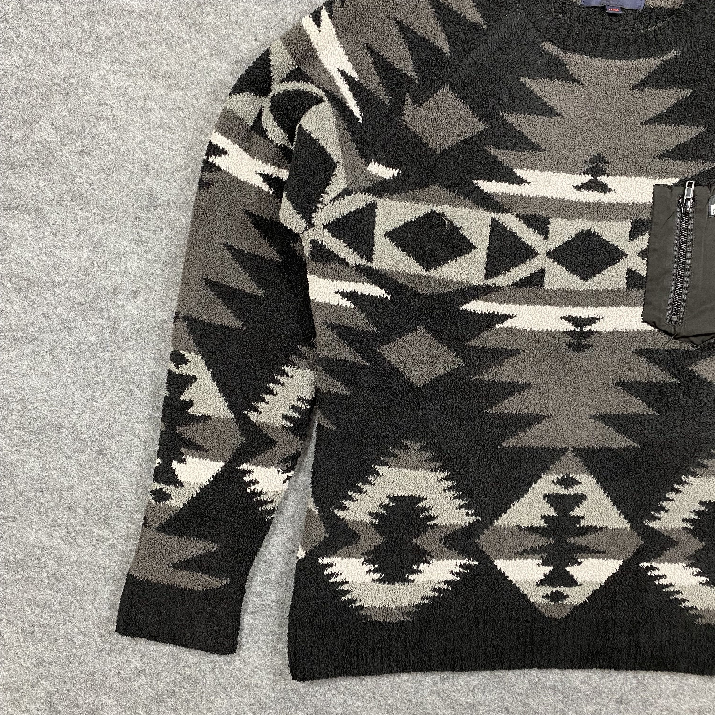 Aztech Mountain VINTAGE ANTI BALLISTIC JAPANESE BRAND SWEATER-J618 Size US L / EU 52-54 / 3 - 3 Thumbnail