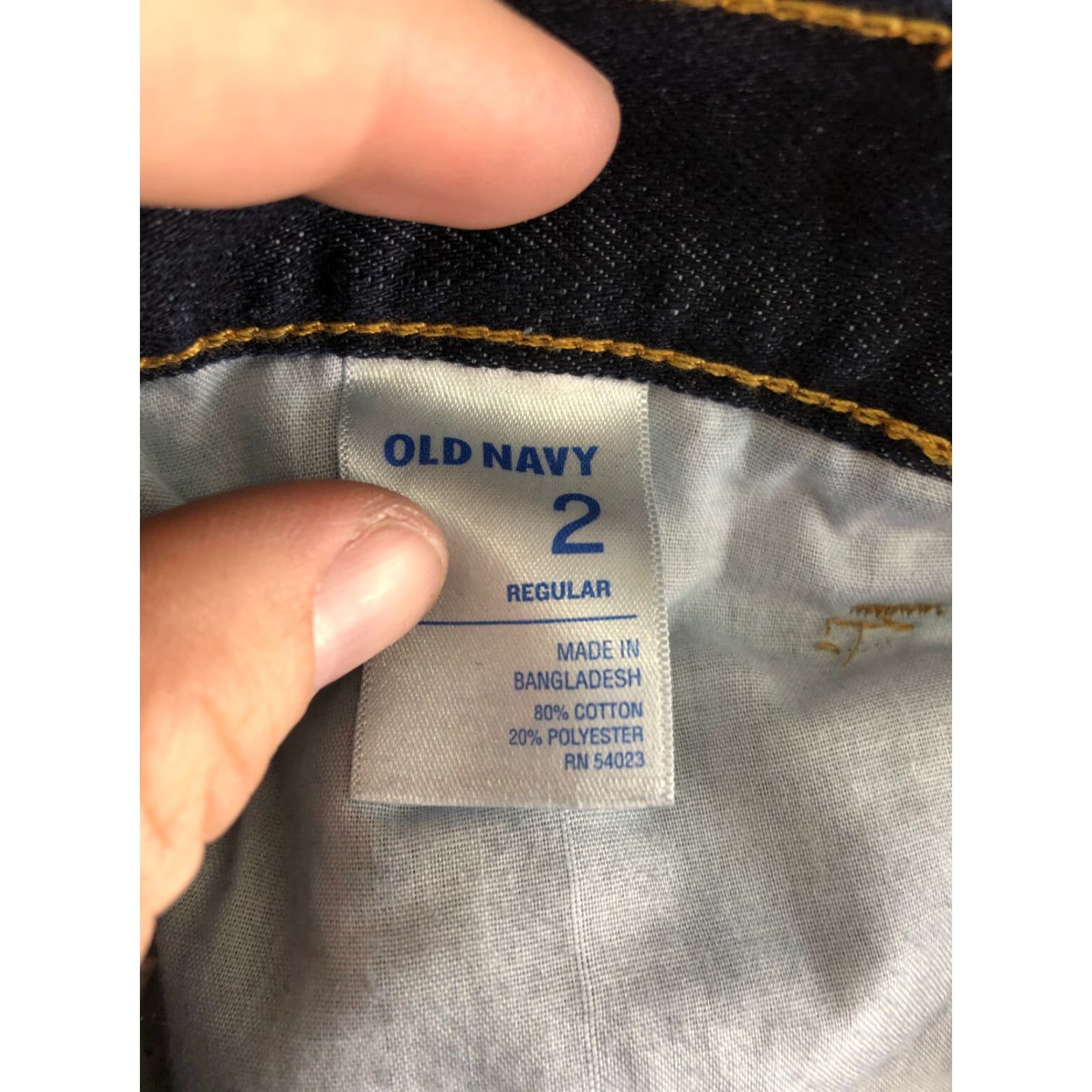 Old Navy Old Navy Diva Shorts Womens Size 2 Mid Rise Dark Wash Blue Denim Jeans Size 26" / US 2 / IT 38 - 7 Thumbnail