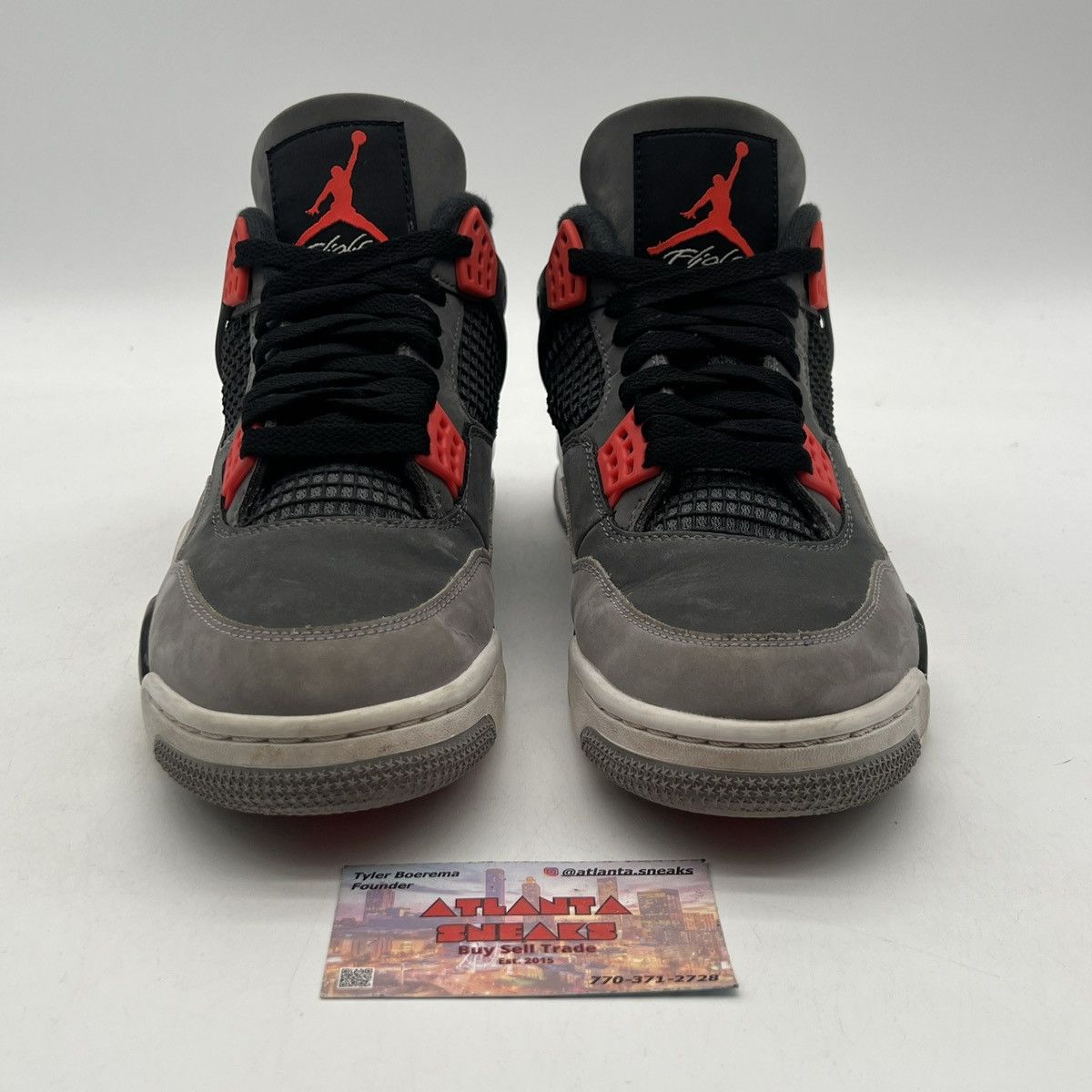 Jordan Brand Air Jordan 4 Infrared Size US 9.5 / EU 42-43 - 2 Thumbnail