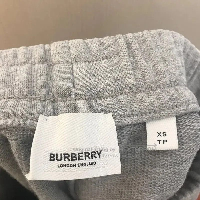 Burberry Burberry Gray Cotton Men's Shorts. Size US 26 / EU 42 - 3 Thumbnail
