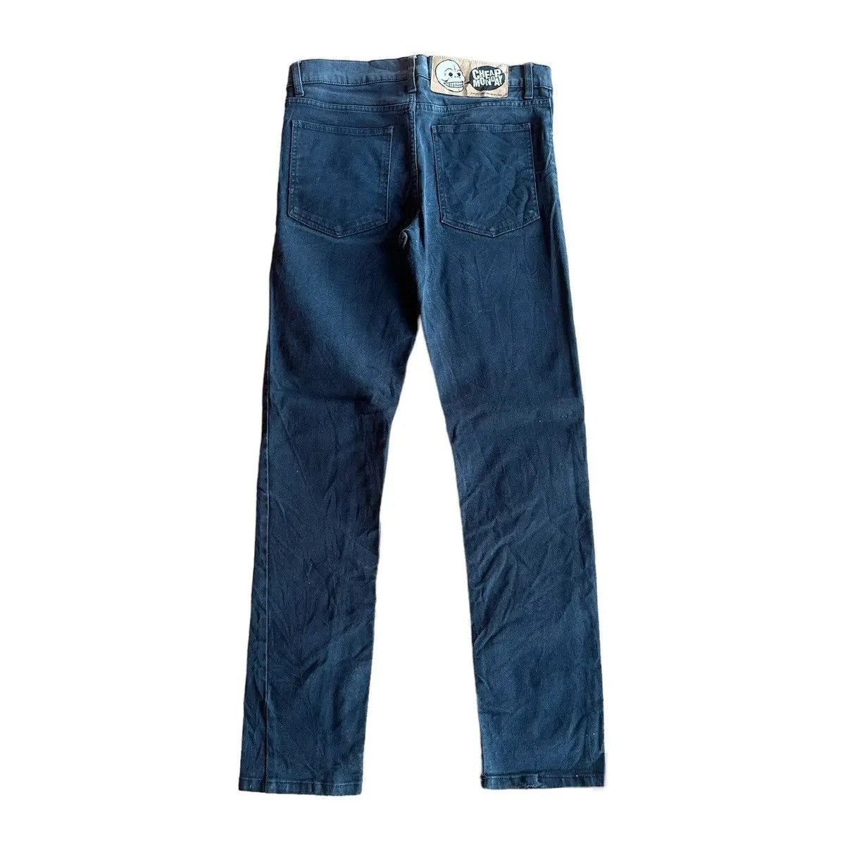 Cheap Monday CHEAP MONDAY JEANS 5-POCKET SUPER BLACK FADED PANTS W31 Size US 31 - 2 Thumbnail