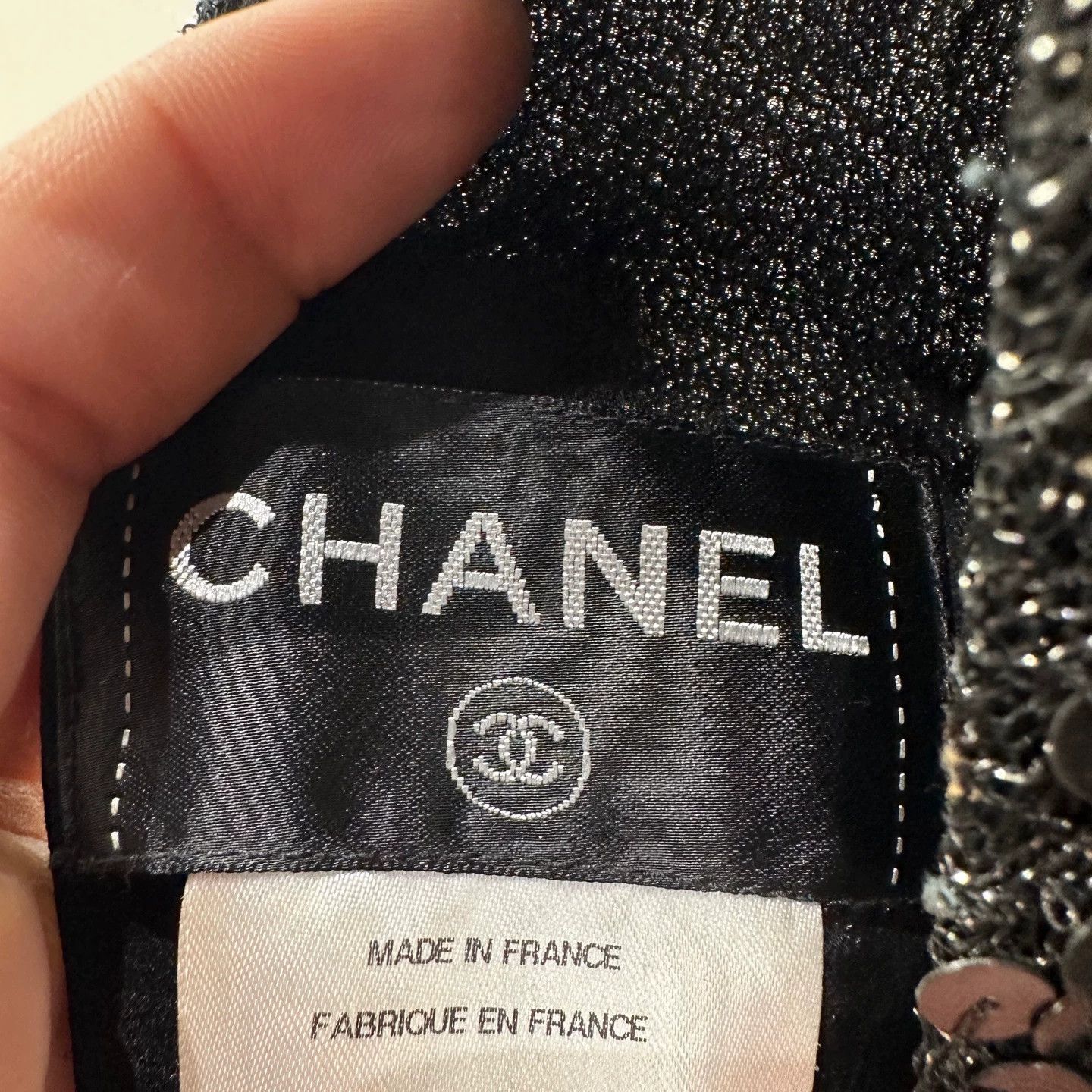 Chanel Chanel sequin short-sleeve wool dress 36 Size XS / US 0-2 / IT 36-38 - 3 Thumbnail