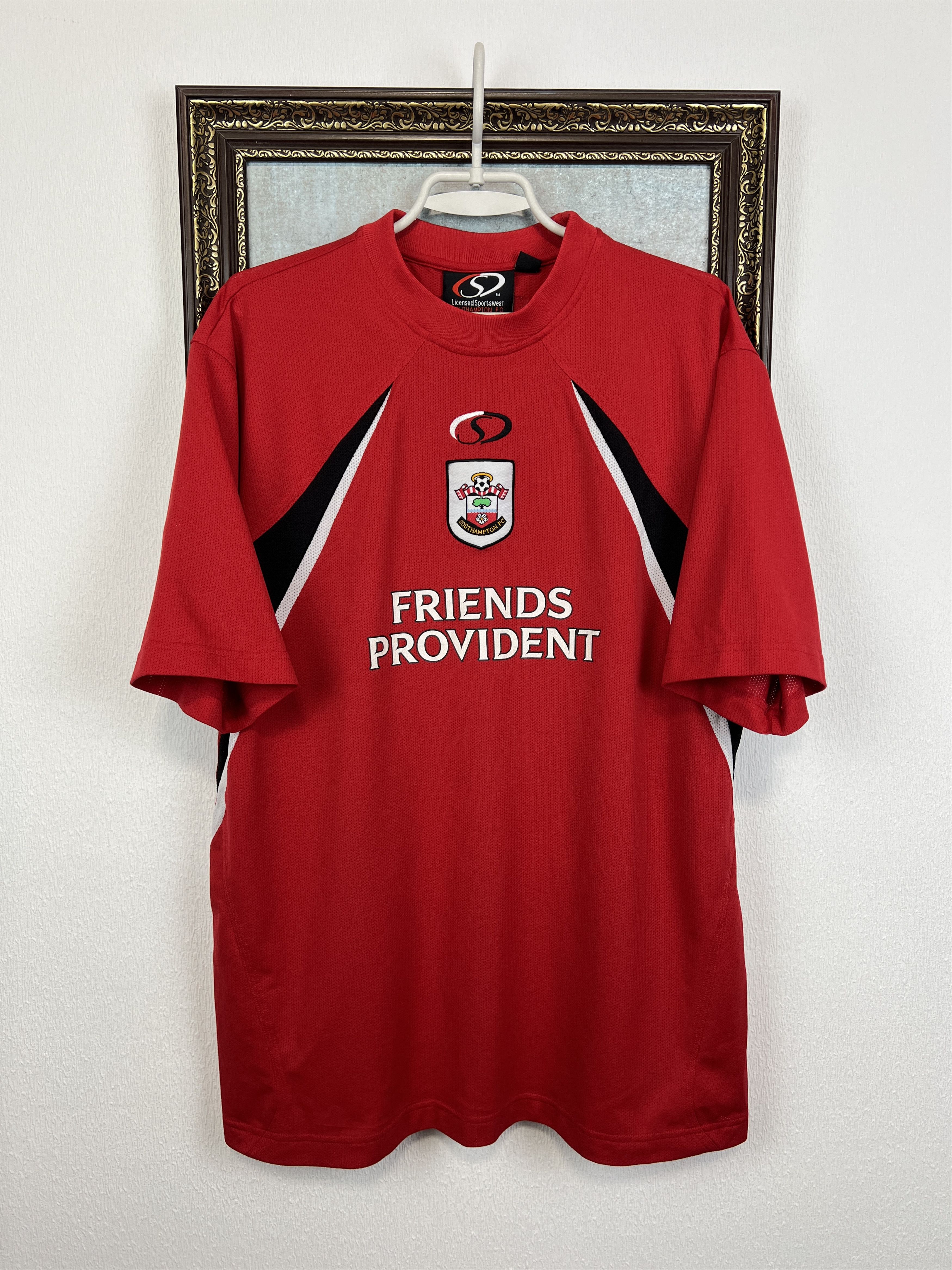 Vintage 2000's Southampton Football Train Shirt Soccer Jersey Trikot Size US XL / EU 56 / 4 - 1 Thumbnail