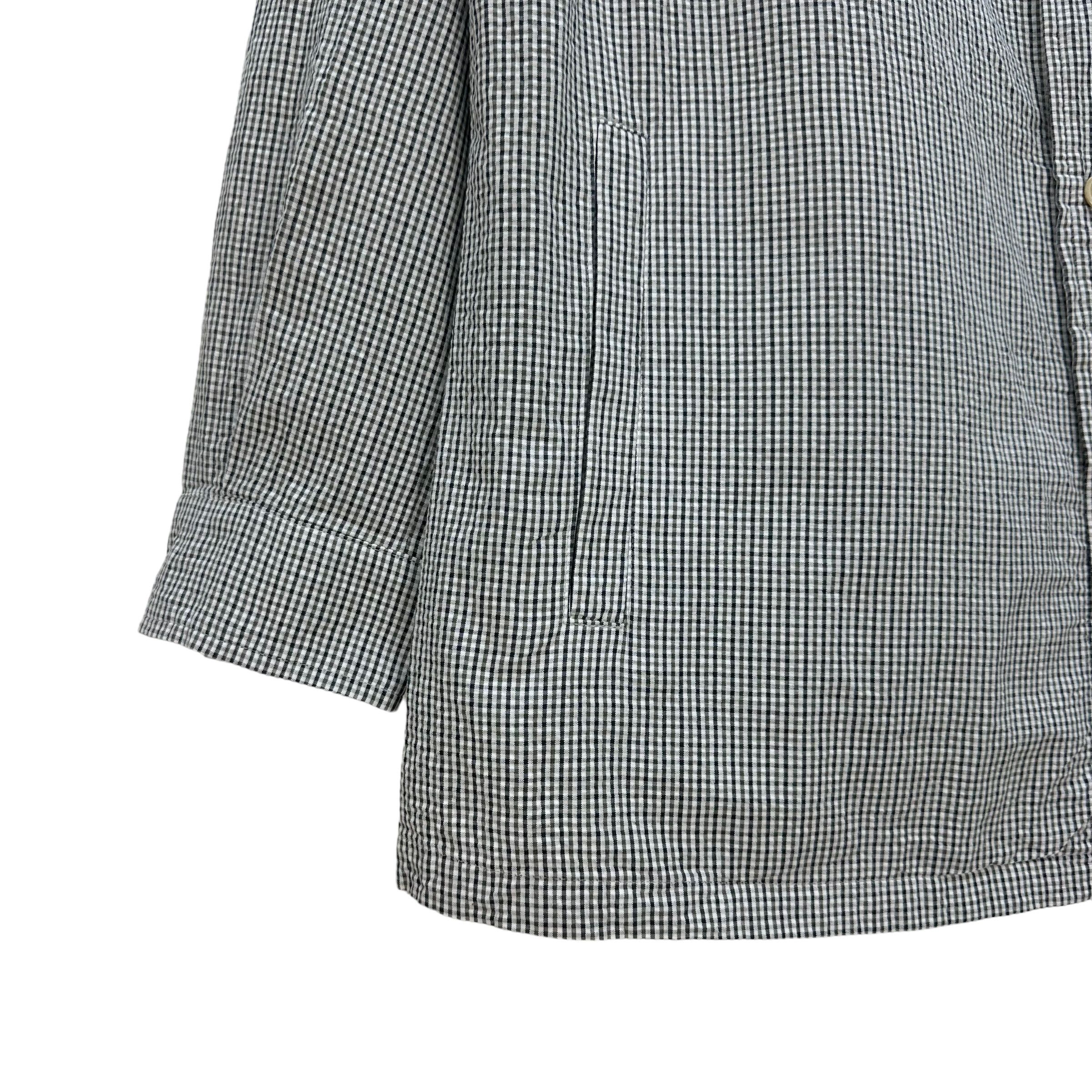 Burberry BURBERRY MINI CHECKED PLAID BUTTON UP SHIRT #8728-023 Size US M / EU 48-50 / 2 - 4 Thumbnail