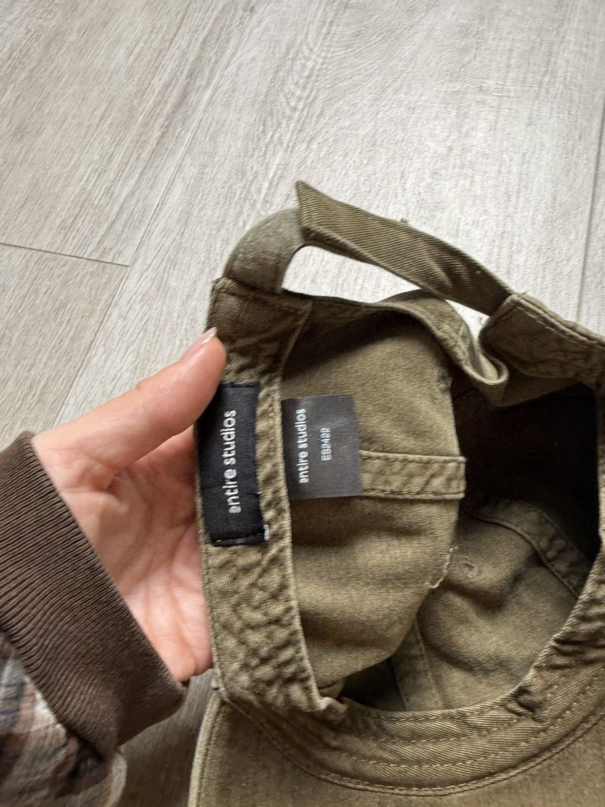 Entire Studios Entire Studios Khaki Cap Size ONE SIZE - 2 Thumbnail