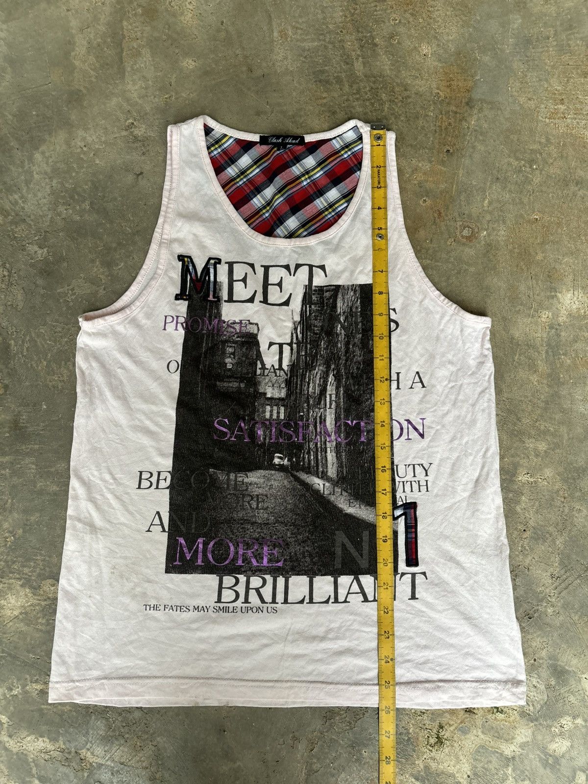 Hysteric Glamour Y2k Clash Ahead Ifsixwasnine Punk Style Tank tops Size US L / EU 52-54 / 3 - 8 Thumbnail