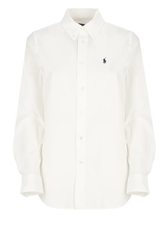 Ralph Lauren RALPH LAUREN Women Shirts 211941509 002 White Size S / US 4 / IT 40 - 1 Thumbnail