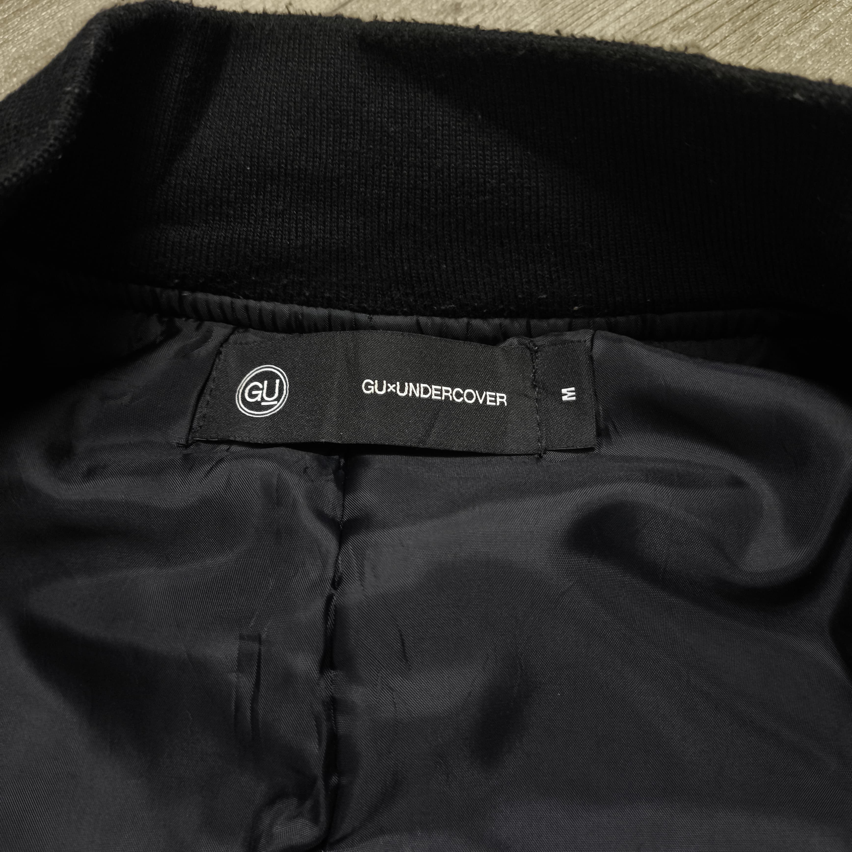 GU × Undercover Undercover GU Freedom Noise MA-1 Bomber Jacket Size US M / EU 48-50 / 2 - 14 Thumbnail