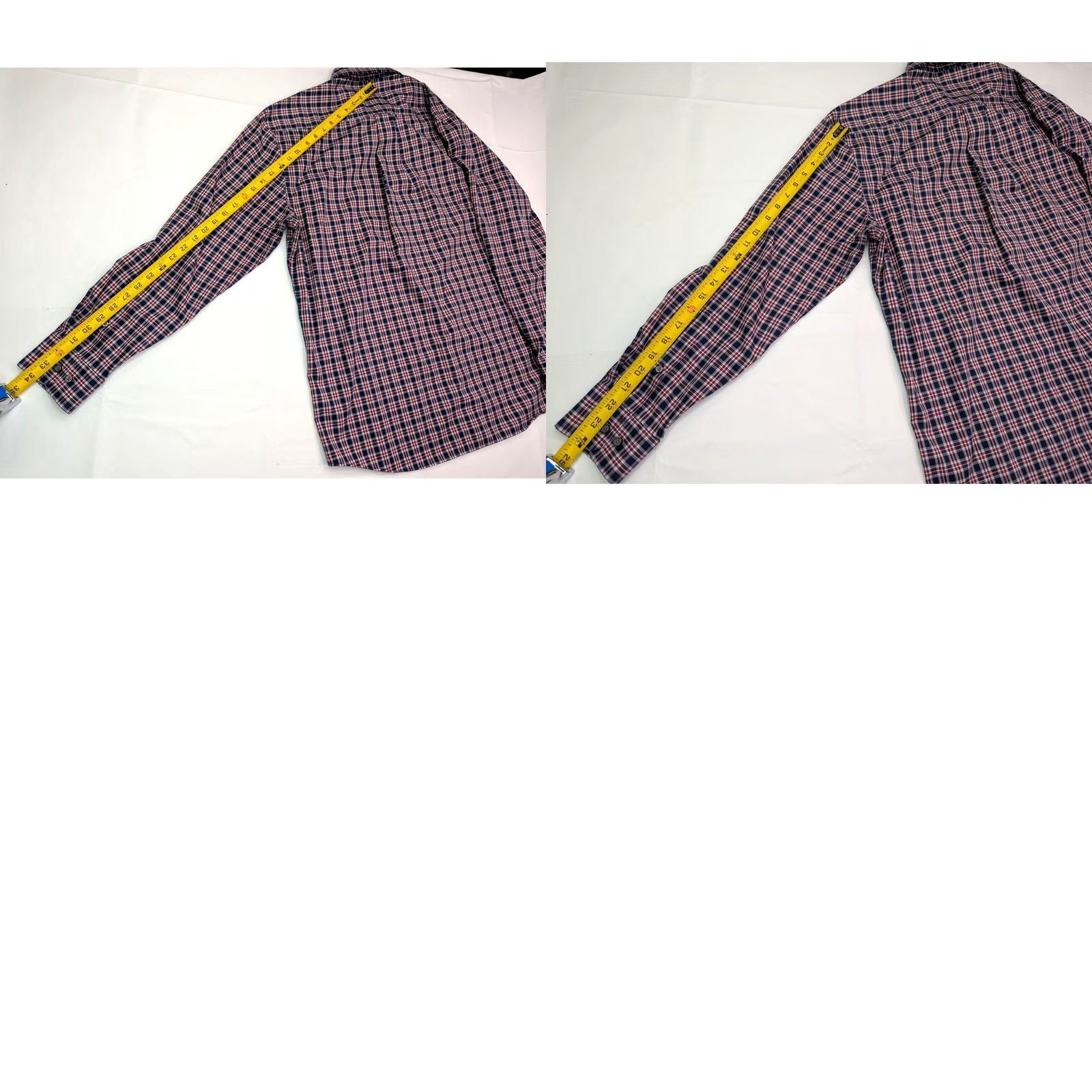 Jos. A. Bank Jos. A. Bank Travelers Collection Button-Up Shirt Men L Plaid Red Blue Seasonal All Seasons, Fall Winter, Spring, Travel, Pocketed, Regular Fit Size US L / EU 52-54 / 3 - 8 Thumbnail