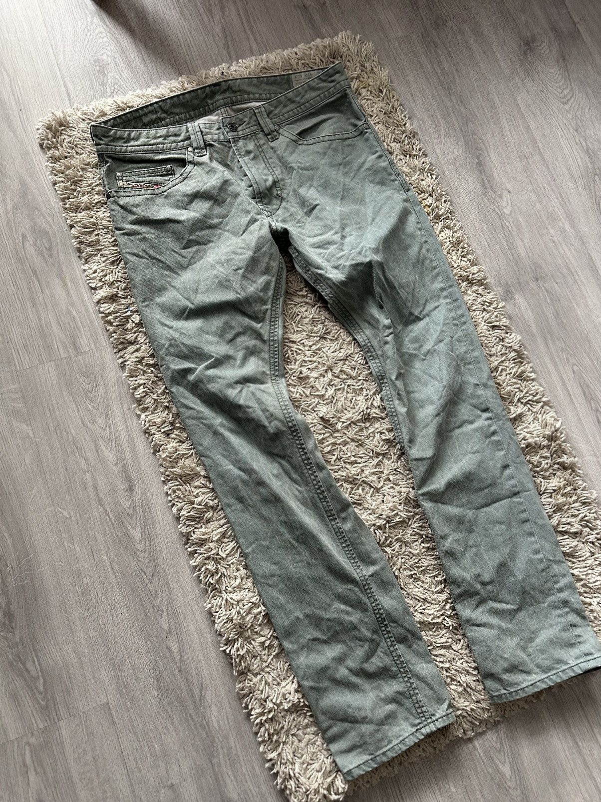 Other Diesel Thavar Plastic Effect Denim Pants Size US 32 / EU 48 - 3 Thumbnail