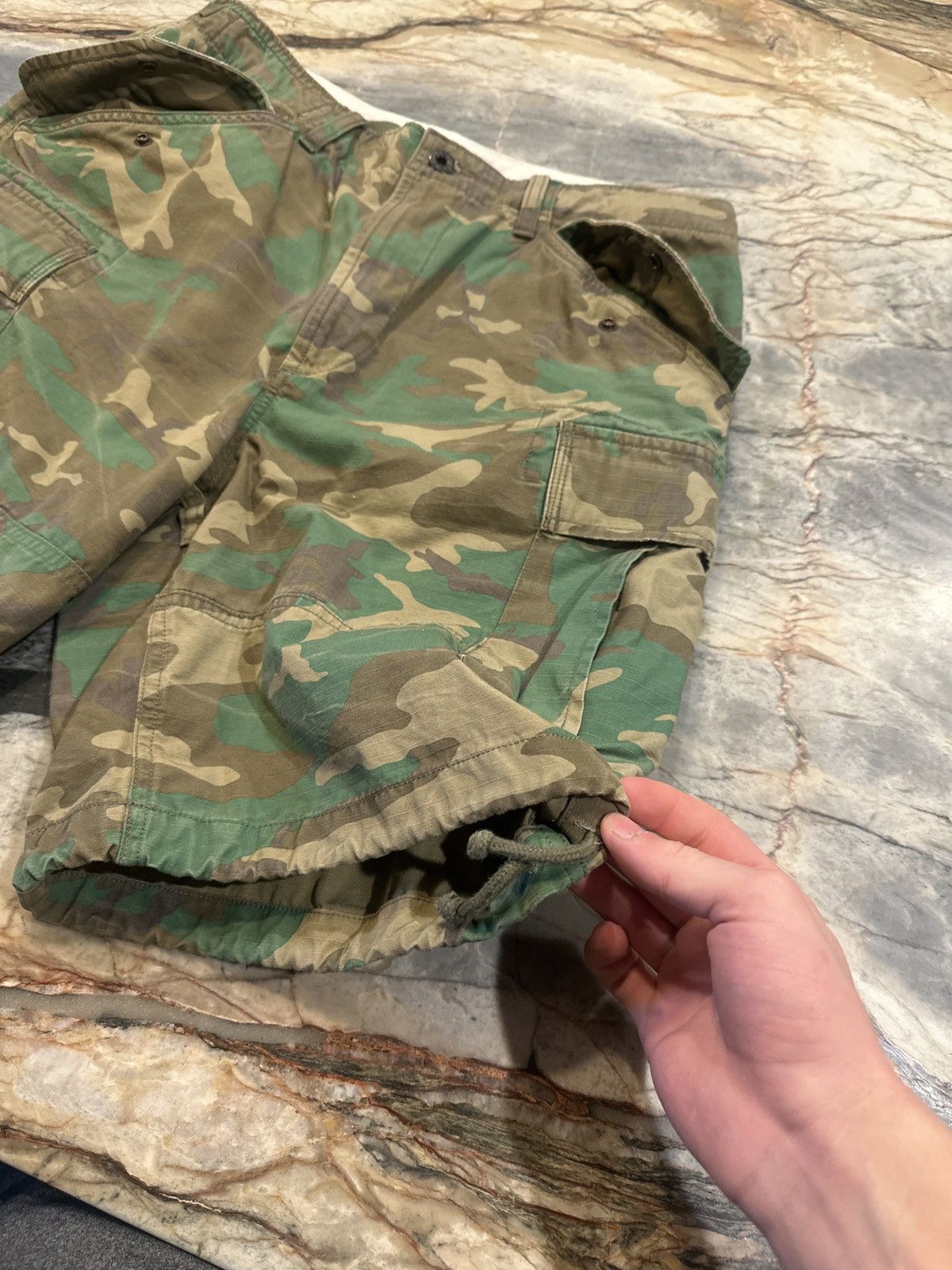 Polo Ralph Lauren Polo Ralph Lauren Camo Shorts Size US 33 - 6 Thumbnail