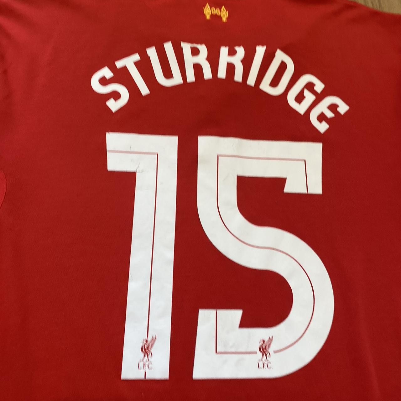 Other 2012-13 *15 Sturridge Liverpool Warrior Home Football Shirt Size US XXL / EU 58 / 5 - 3 Thumbnail