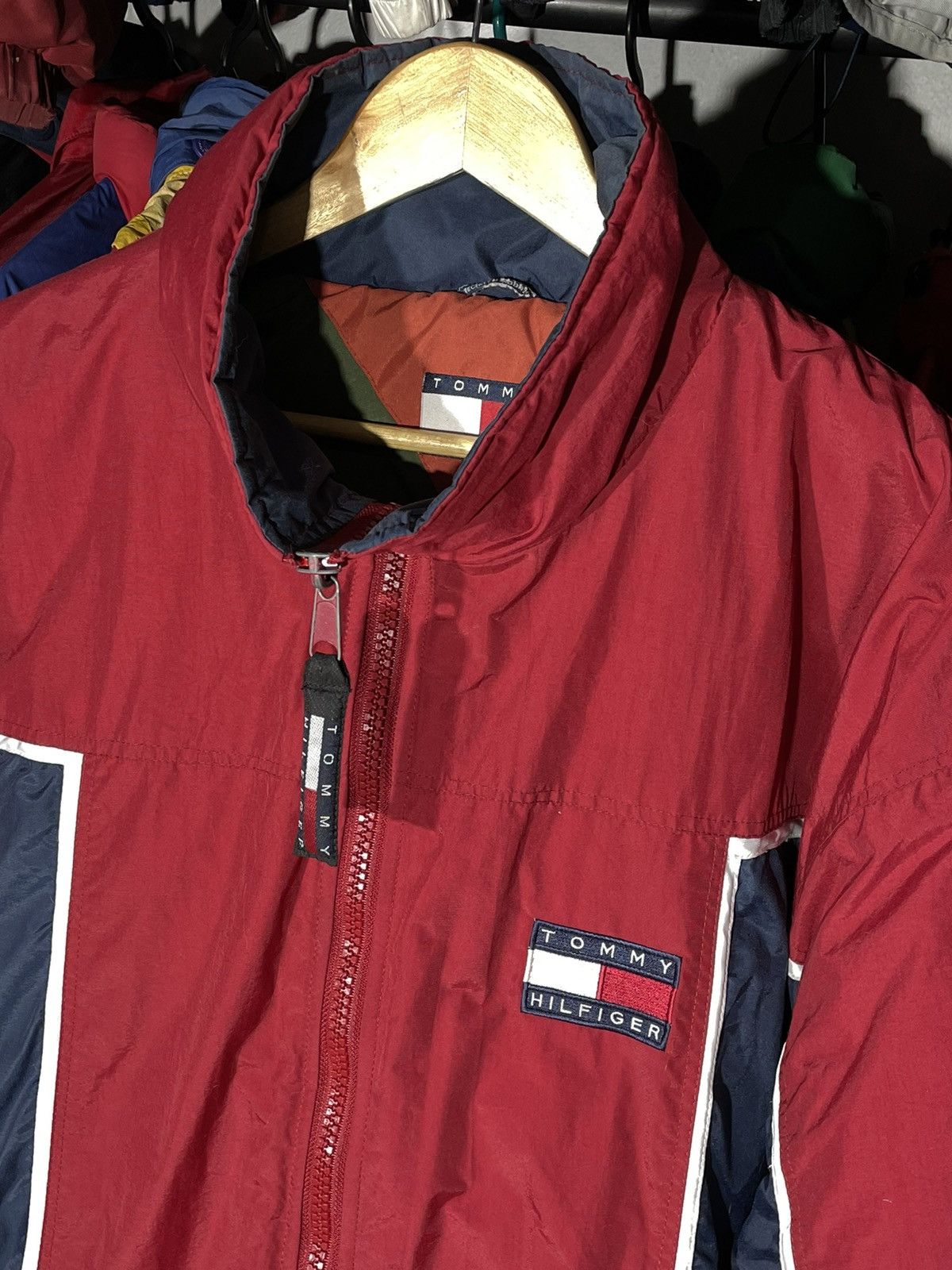 Tommy Hilfiger × Vintage Jacket Tommy Hilfiger Big Flag 90’s Vintage Size US XL / EU 56 / 4 - 10 Thumbnail